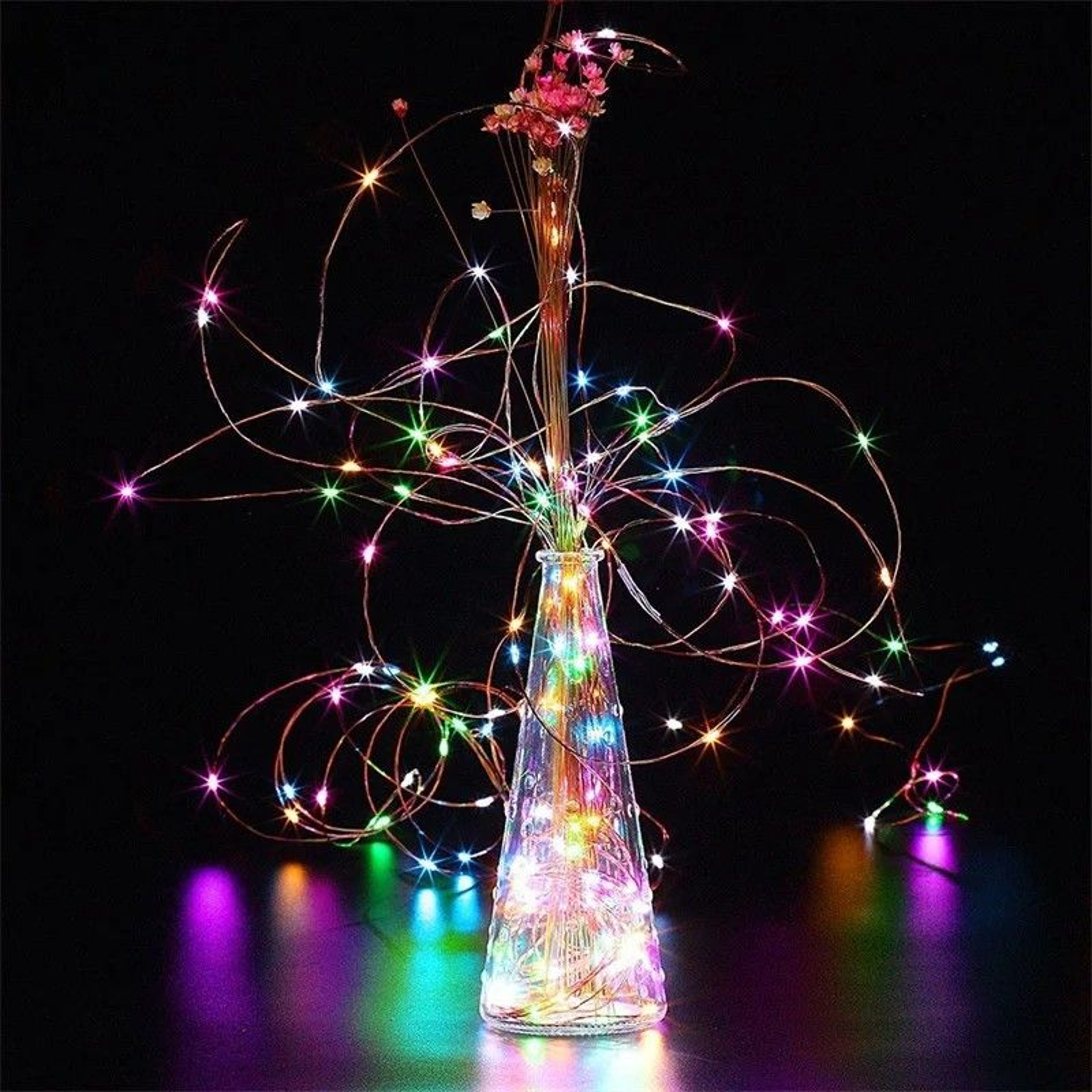 Outdoor Solar LED Fairy String Lights 12