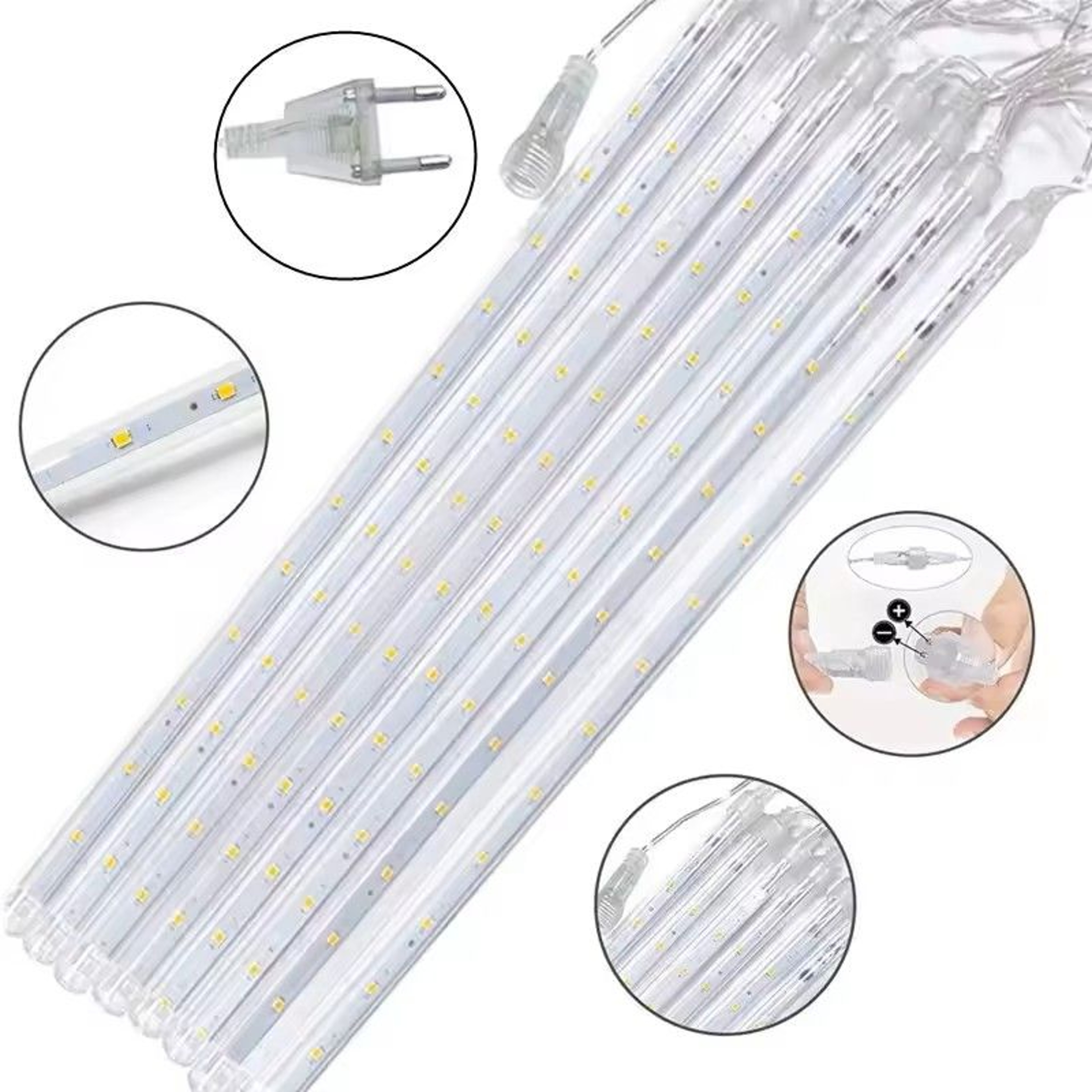 LED Meteor Shower Rain Lights 2