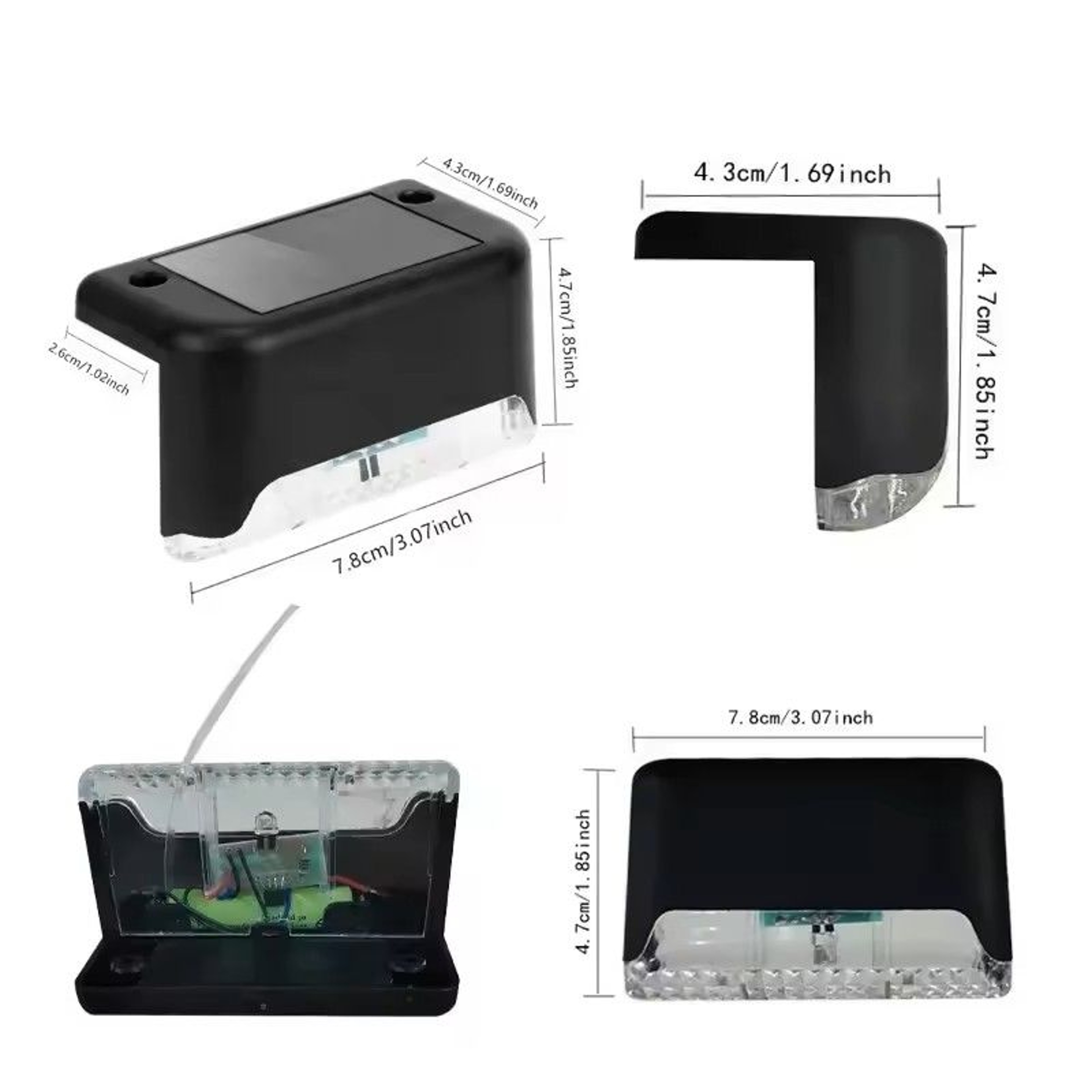 Solar LED Wall And Step Lights 2