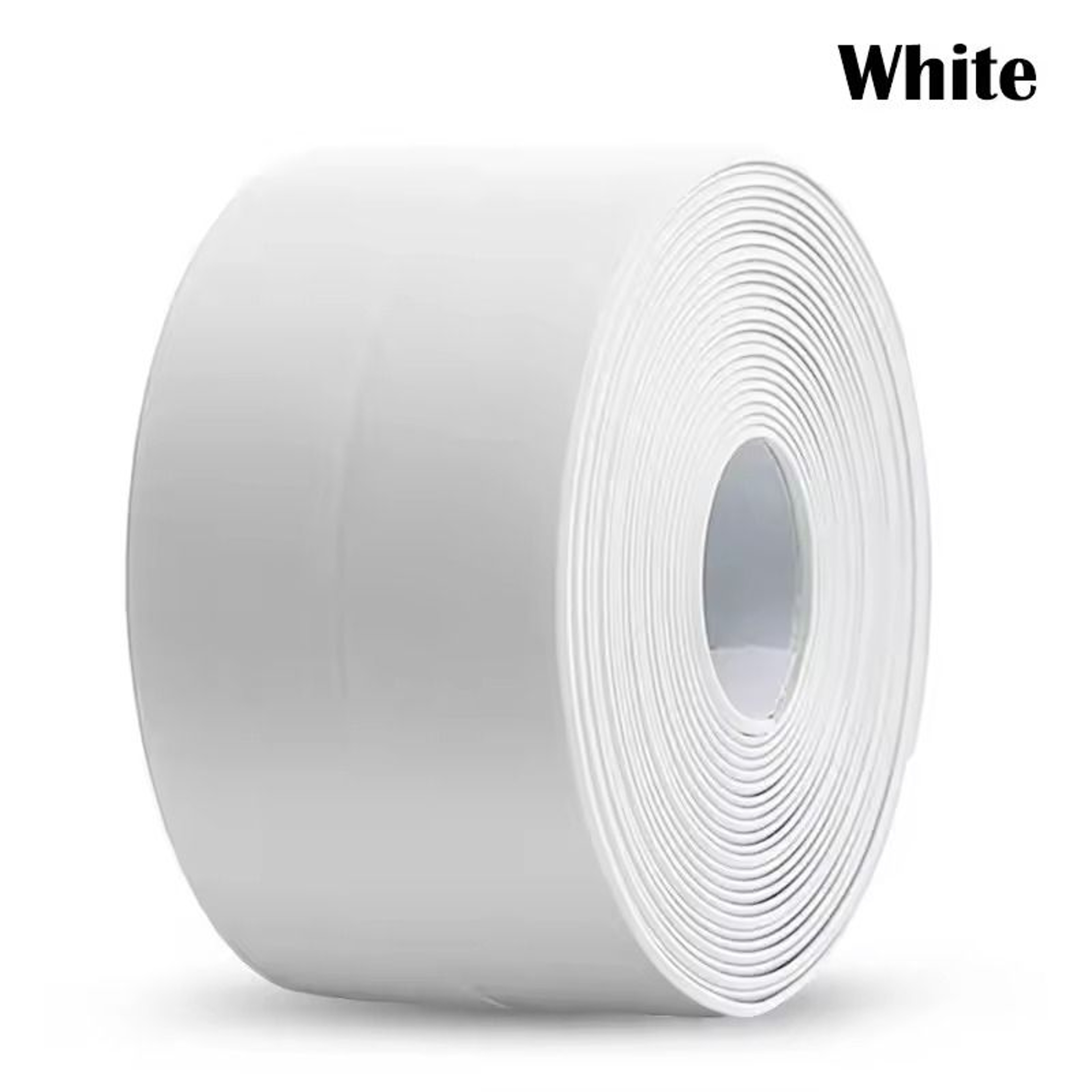 SelfAdhesive PVC Caulk Sealing Tape  Waterproof Kitchen  Bathroom Edge Strip 6