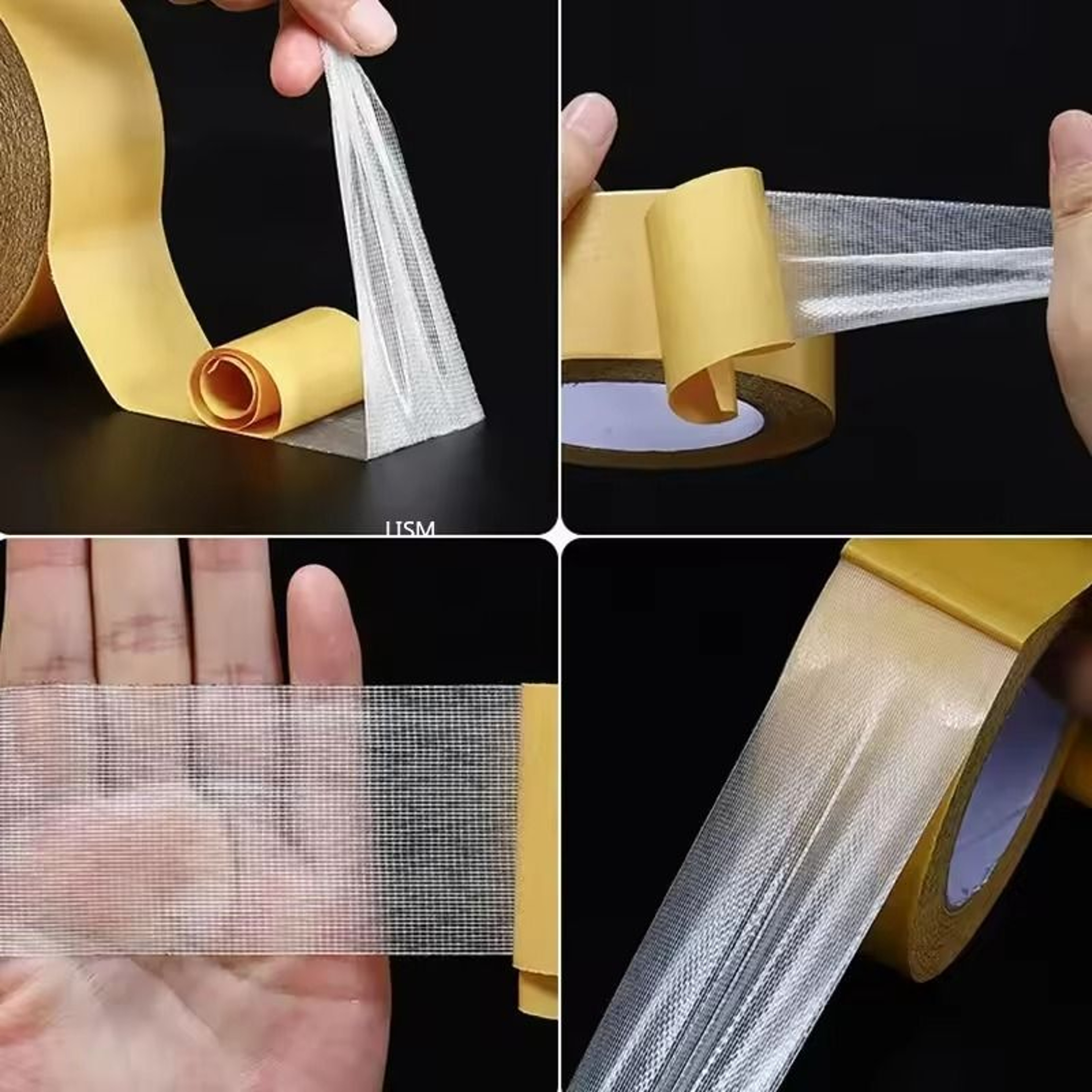 HeavyDuty DoubleSided Mesh Tape  Strong Waterproof Carpet  Mounting Adhesive 51020m 5