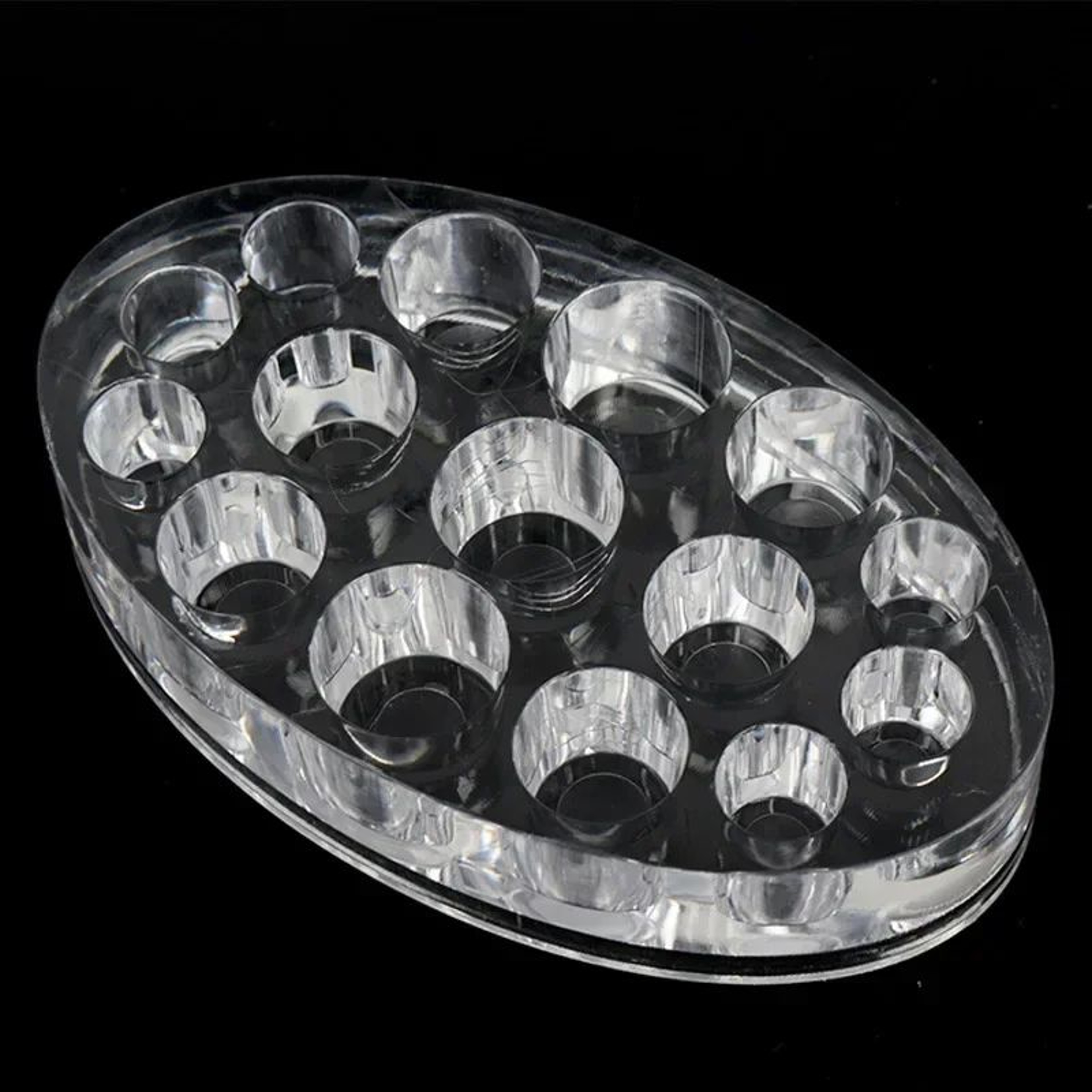 Acrylic Tattoo Ink Cup Stand Holder  Permanent Makeup  Microblading Pigment Organizer 4