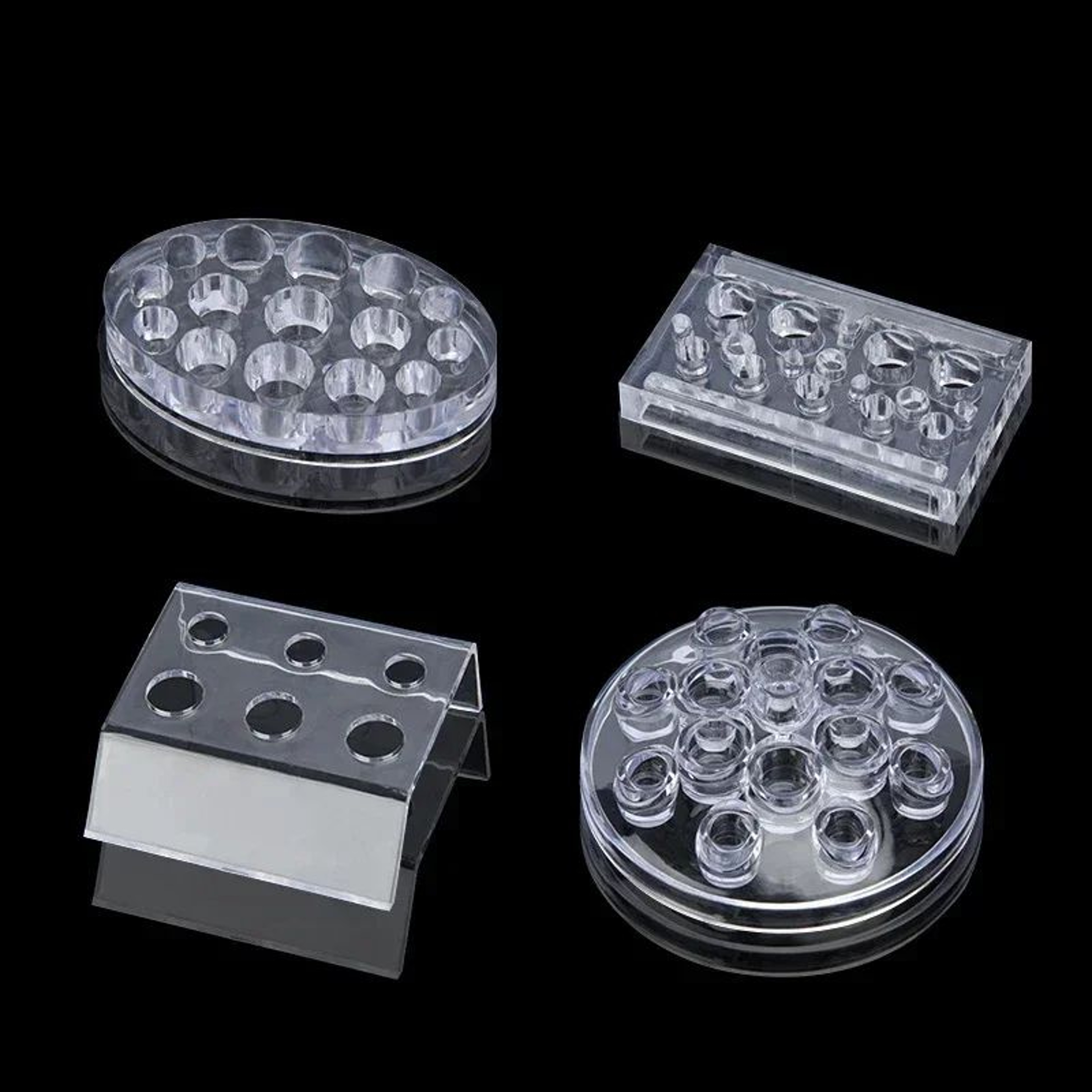 Acrylic Tattoo Ink Cup Stand Holder  Permanent Makeup  Microblading Pigment Organizer 0