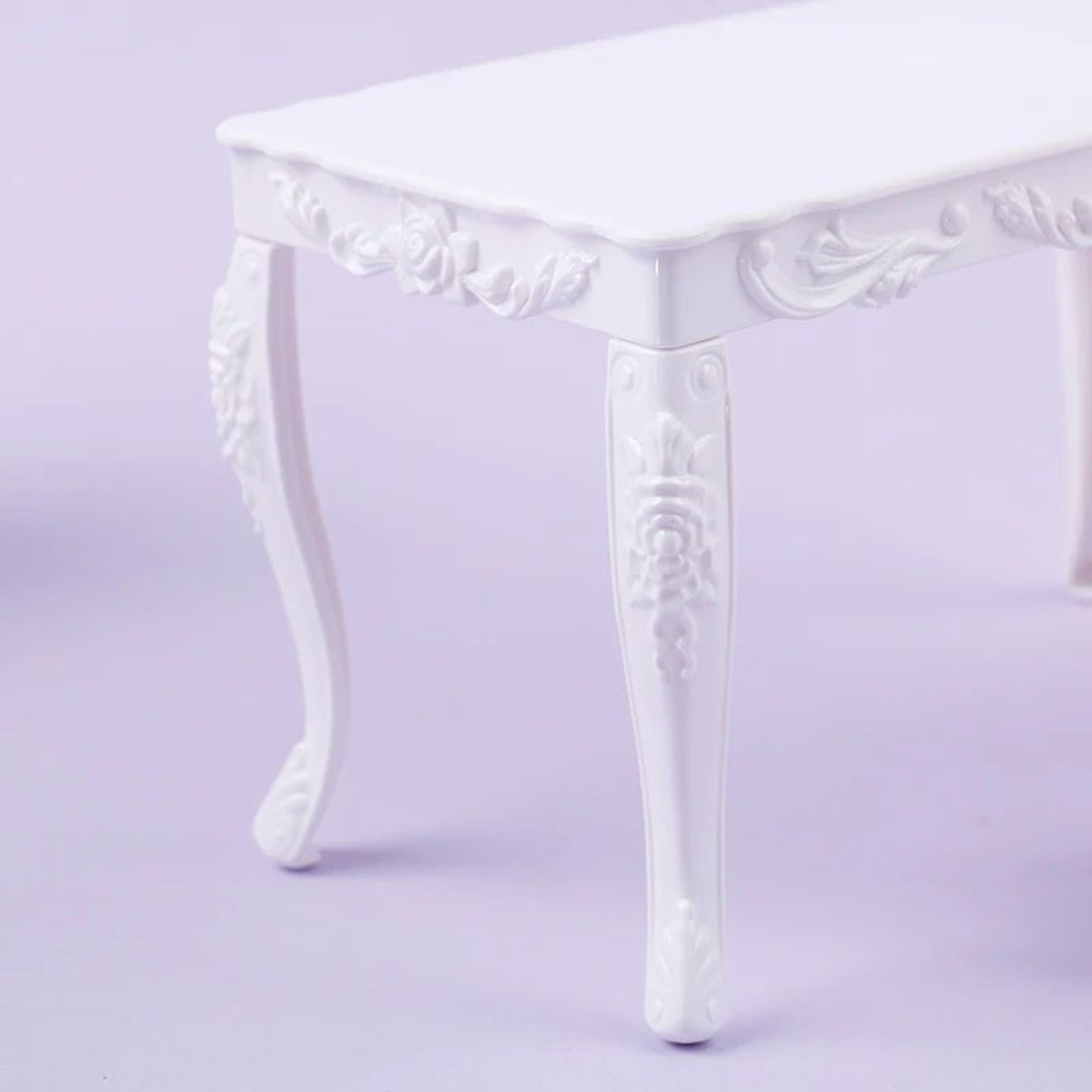 1 6 Scale Mini Dining Table And Chairs Set For BJD Dolls 5