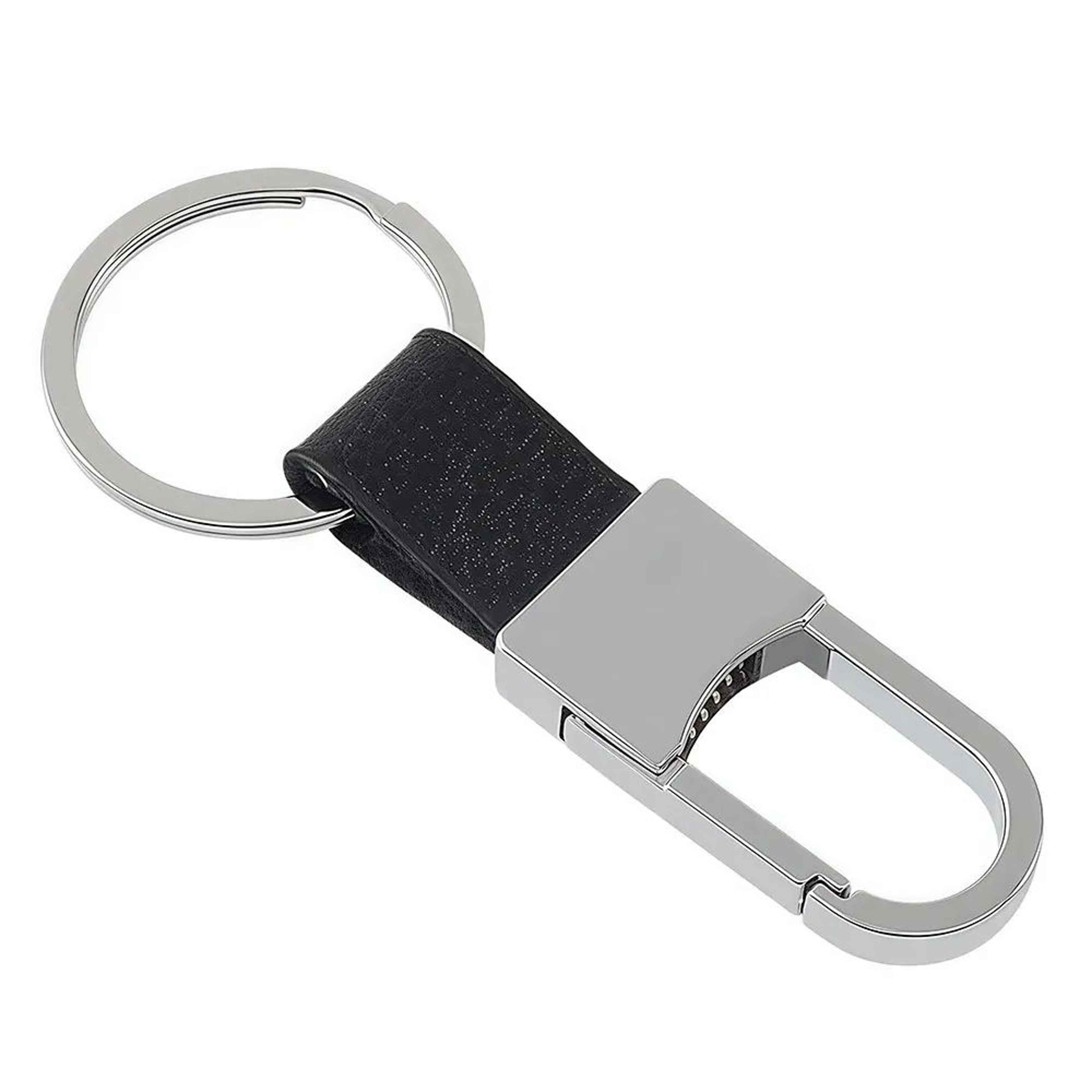 Personalized Leather Splicing Waist Hanging Car Keychain For Men 9