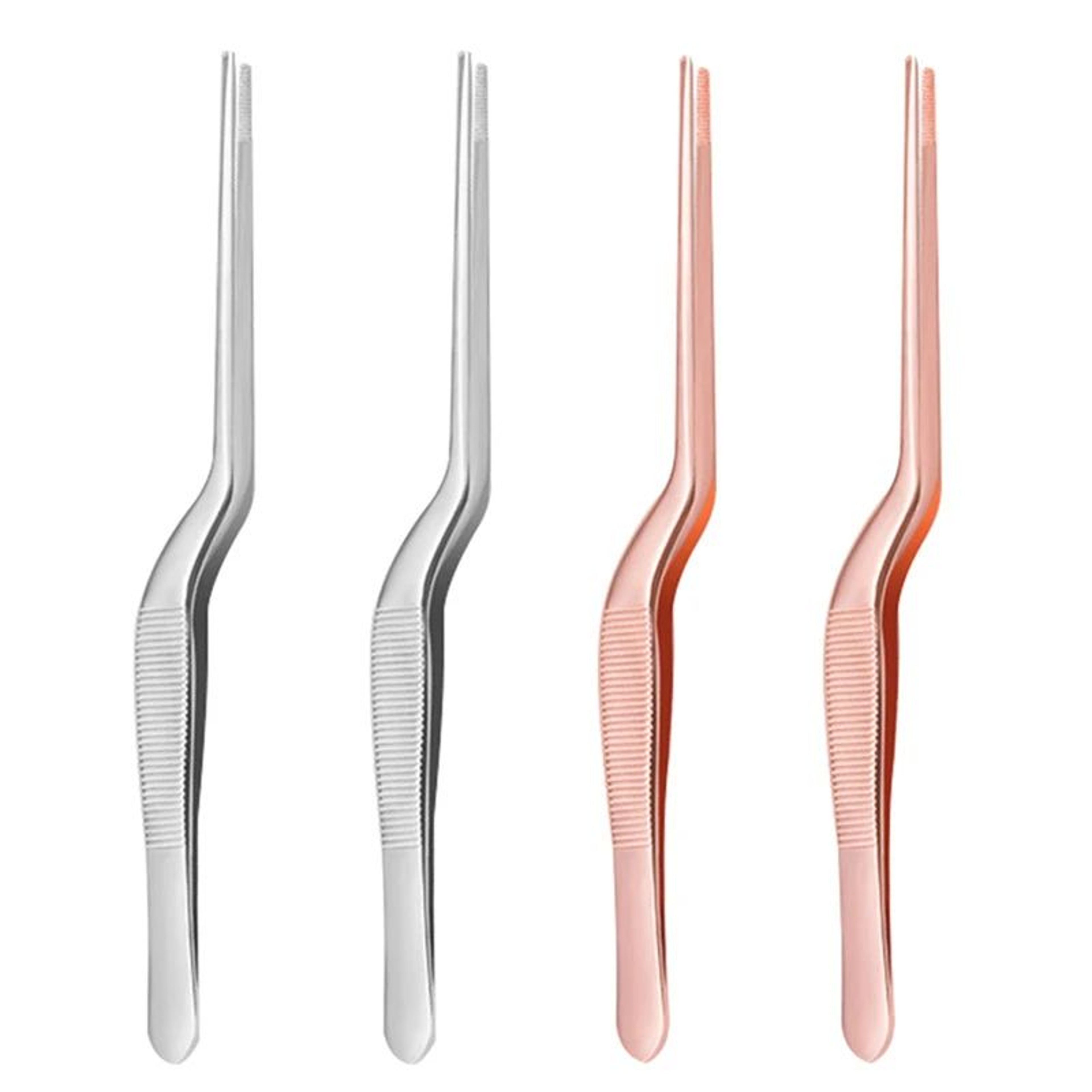 Angled Ear And Nose Wax Removal Forceps 135cm Curved Tweezers Tool 3