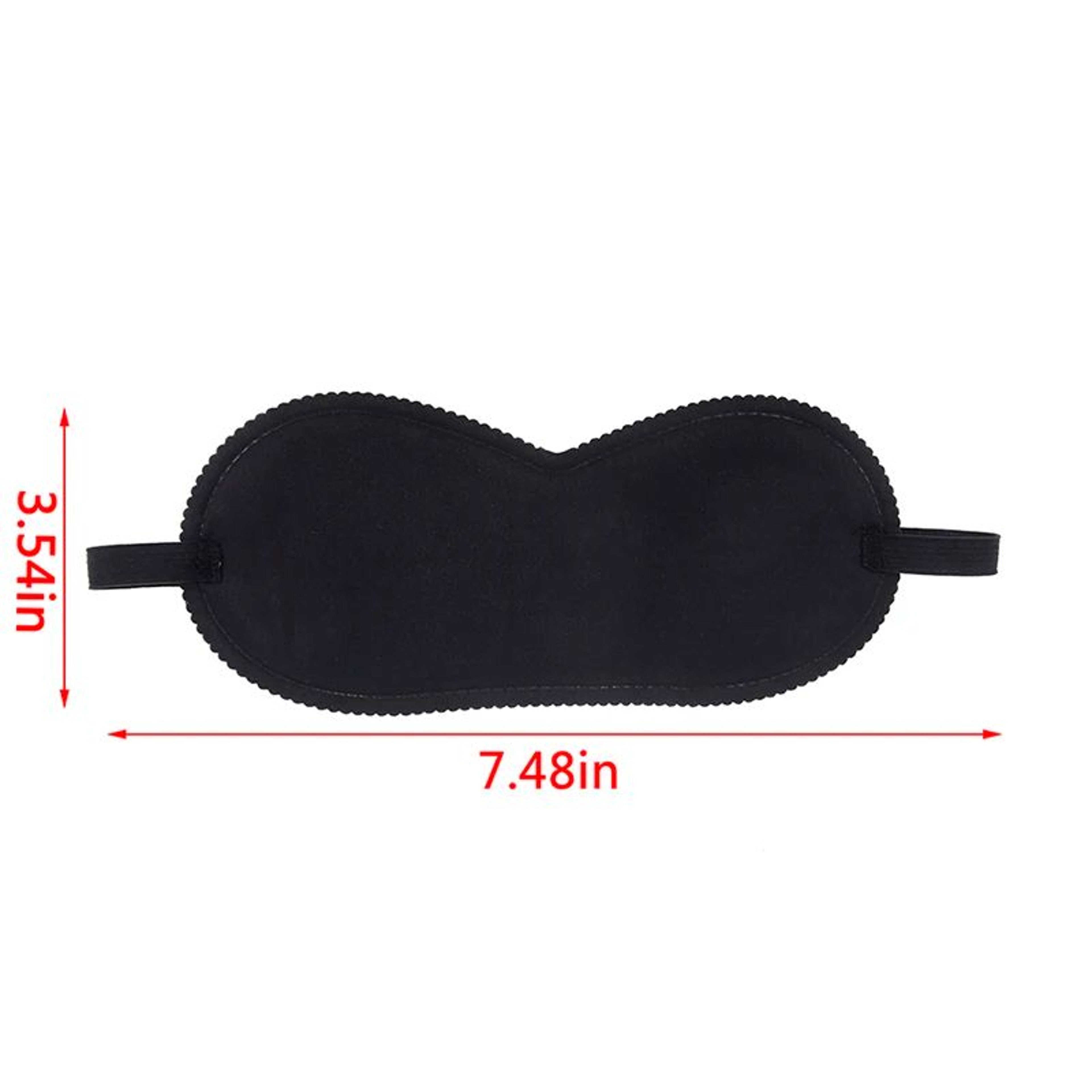 Soft Portable Eye Mask For Sleeping Lightweight Travel Blindfold 8