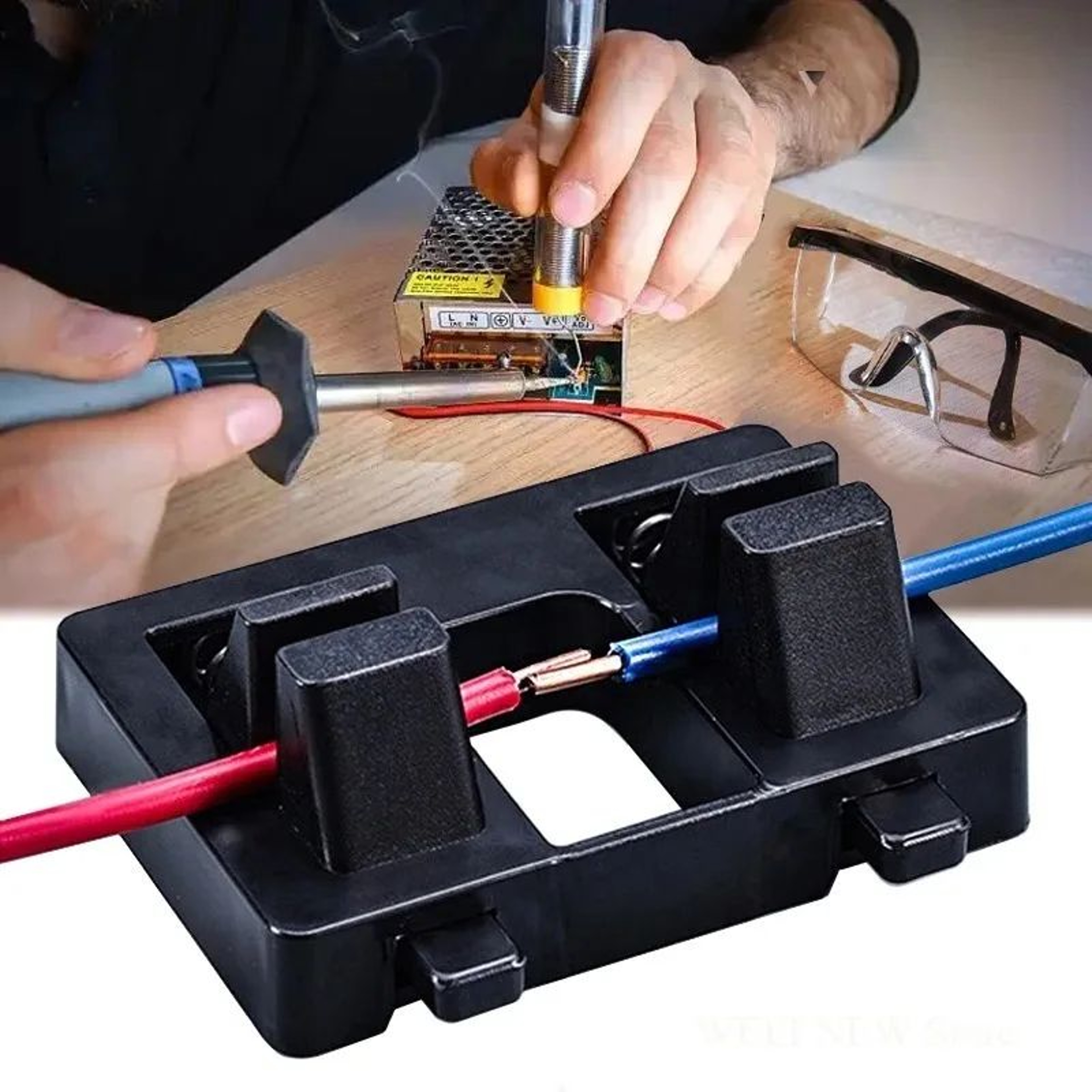 Adjustable Electric Welding Wire Fixture Bracket Precision Soldering Locator Clamp 1