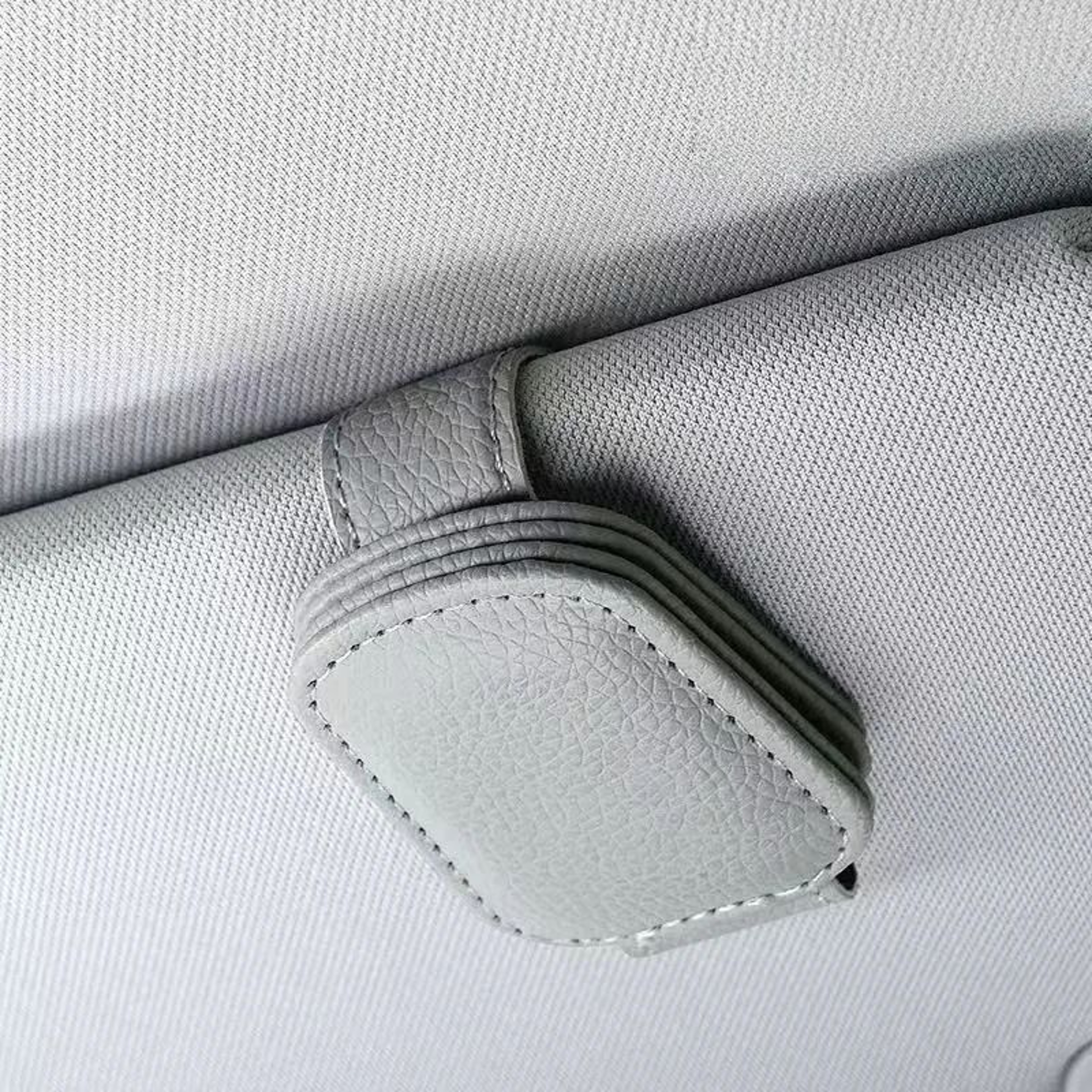 Universal Car Visor Clip Sunglasses Card And Ticket Holder Durable Compact Organizer 5