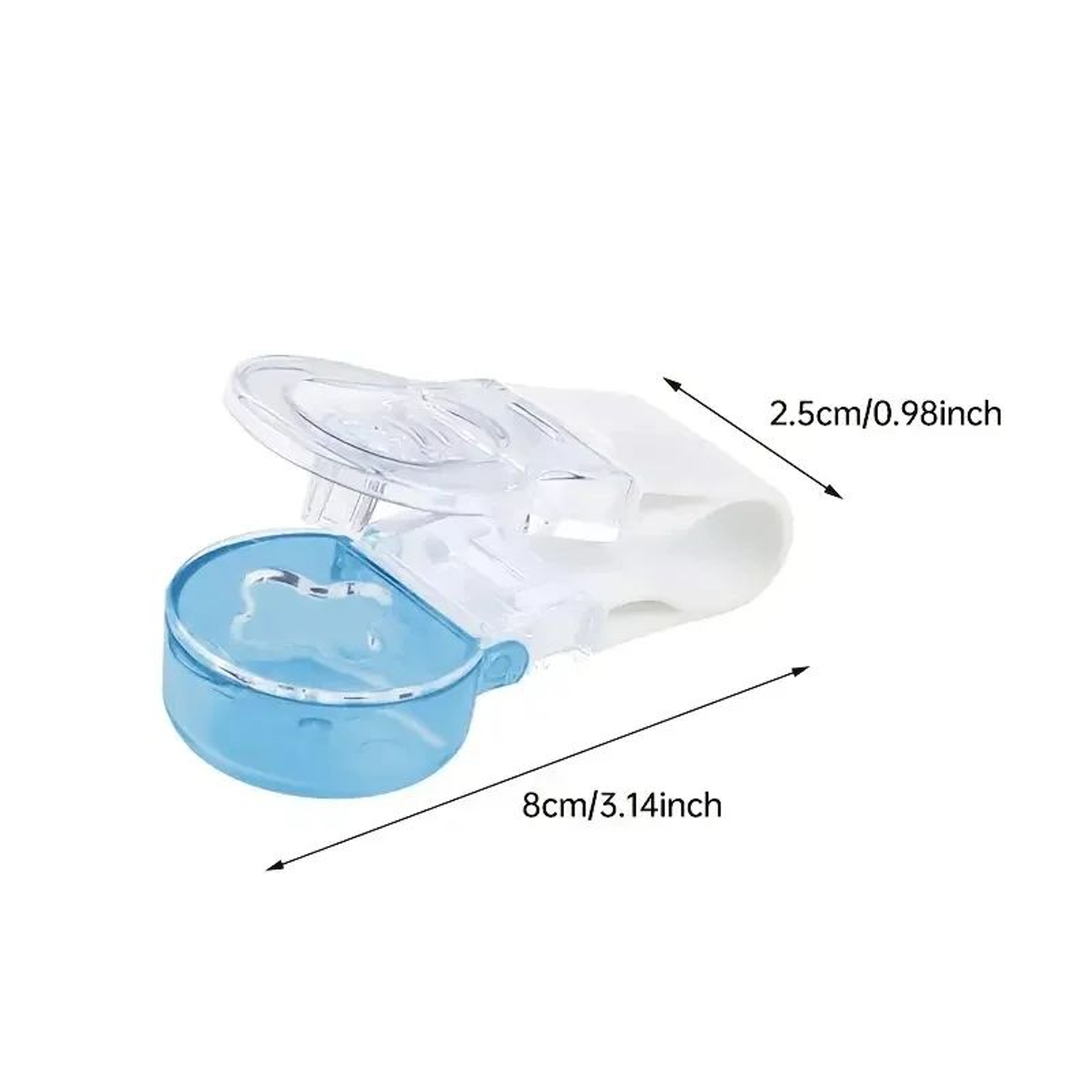Portable Pill Dispenser And Splitter  Hygienic Compact Medication Organizer For Travel And Daily Us 6