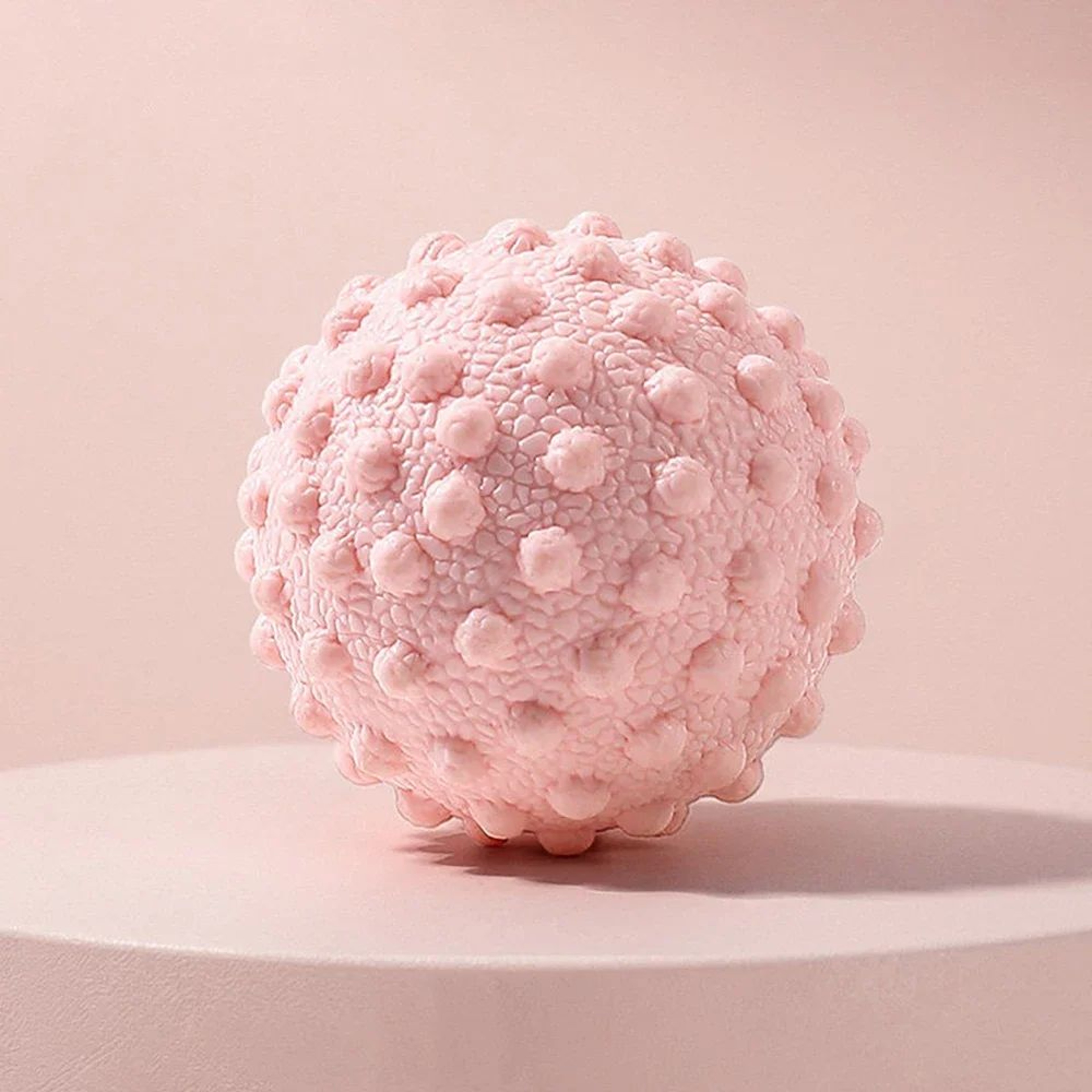 Raised Point Fascia Massage Ball  TPR Yoga Therapy Ball For Back Waist Foot And Posture Relief 6