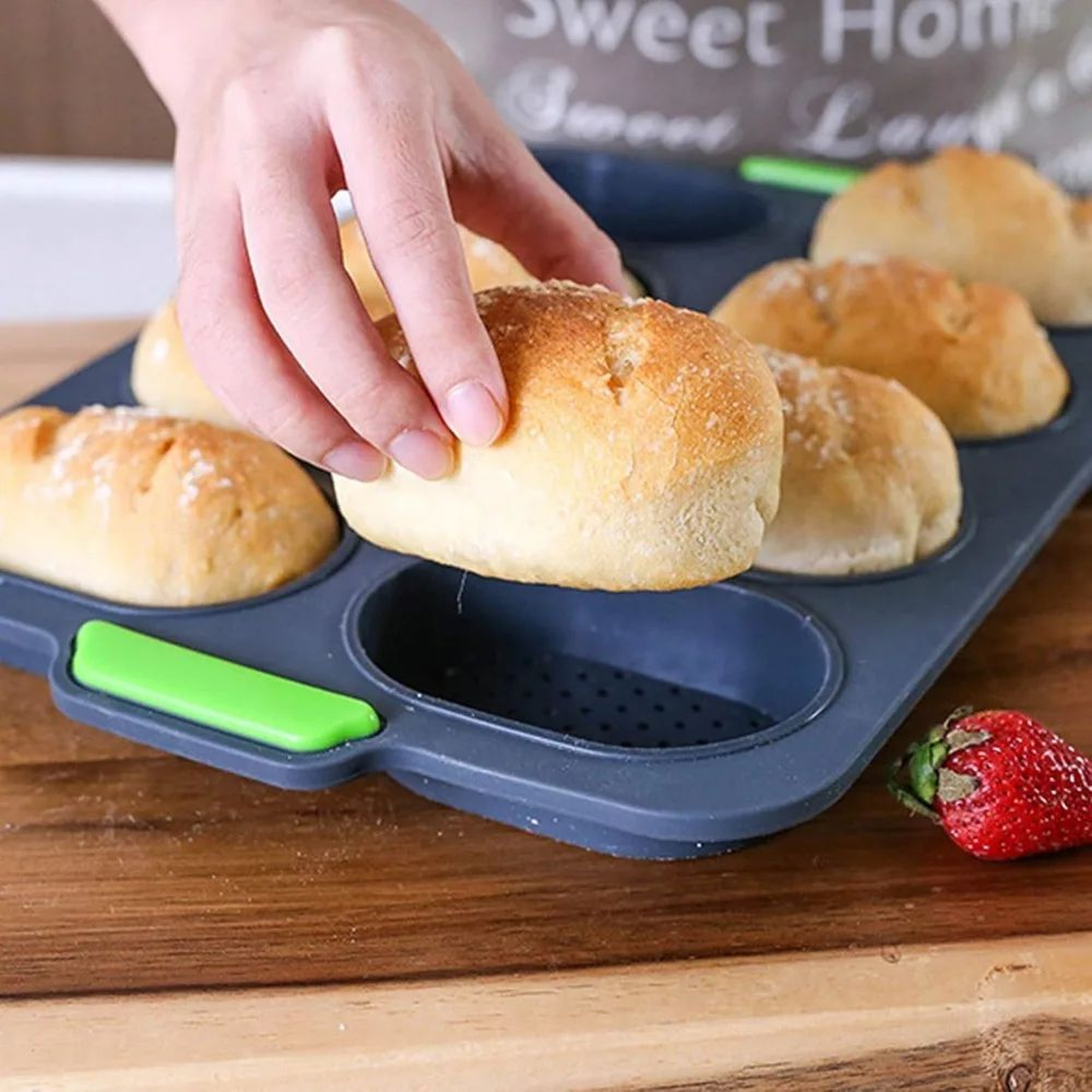 Food Grade Silicone Cake And Bread Mold For Baking 2
