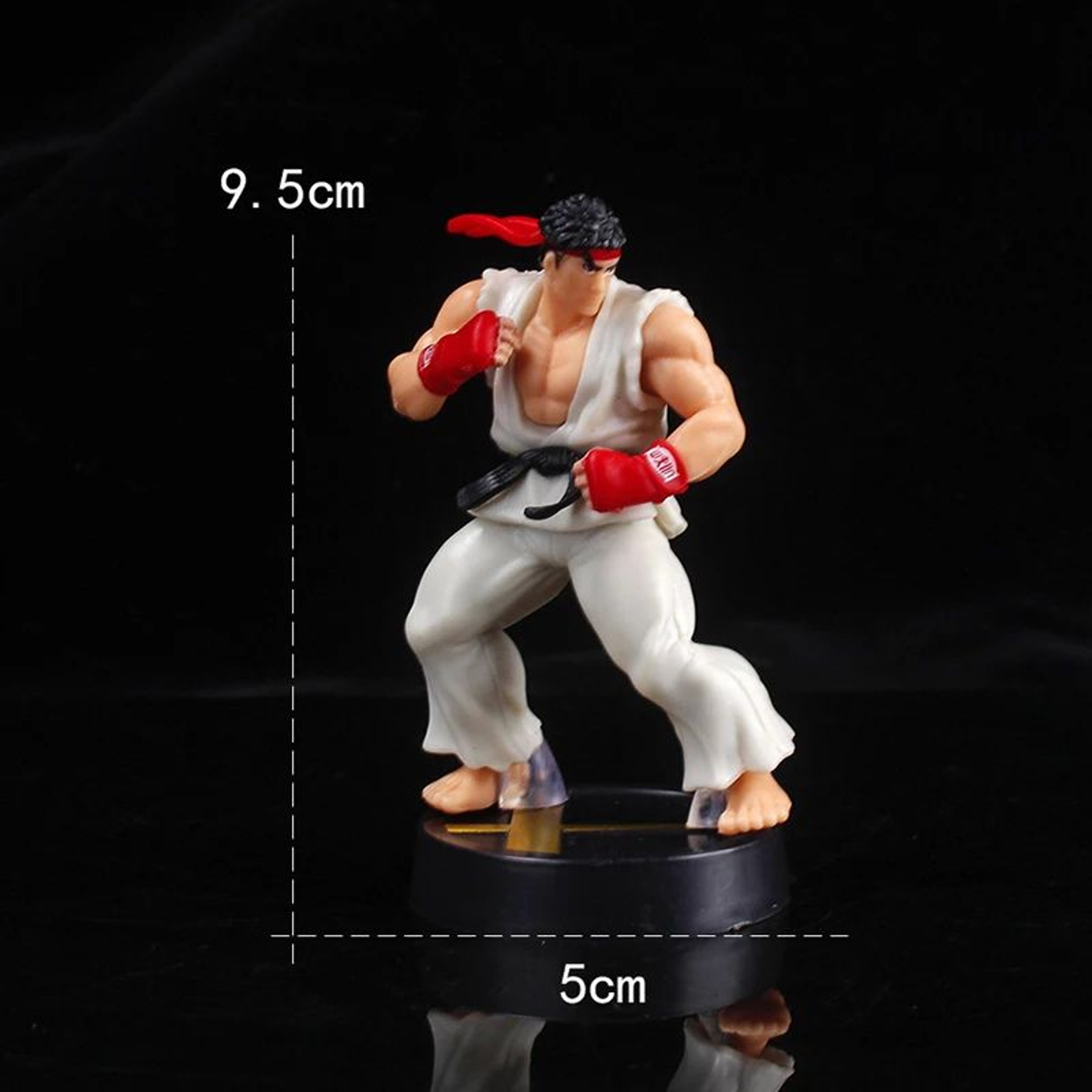 Anime Ken Masters Action Figure PVC Street Fighter Game Doll 3