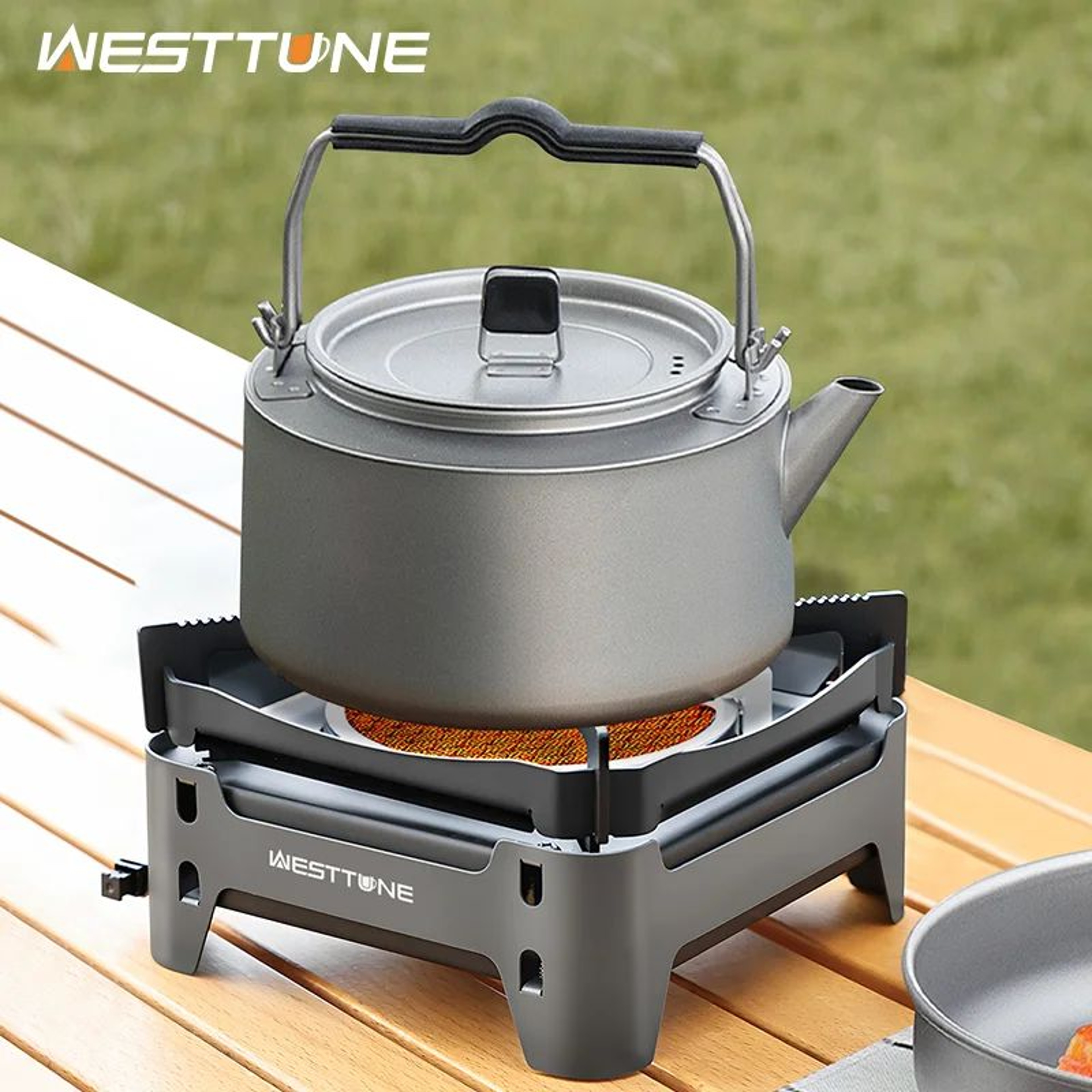 Westtune Camping Cooking Burner Portable 3600W Infrared Gas Stove With Electronic Ignition 0