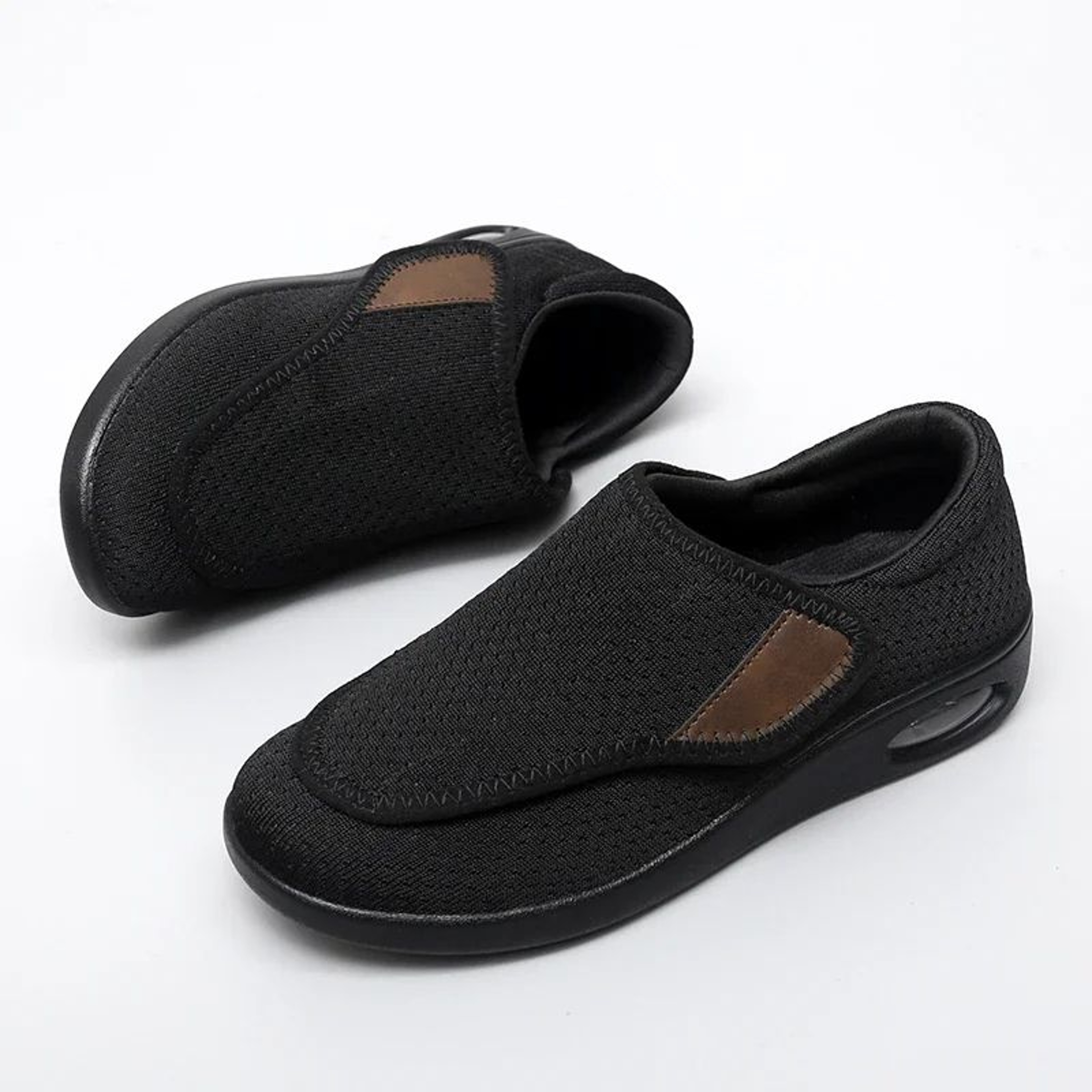 Casual Orthopedic WideFit Walking Shoes  Soft Adjustable Comfort Shoes For Swollen Feet  Diabetic S
