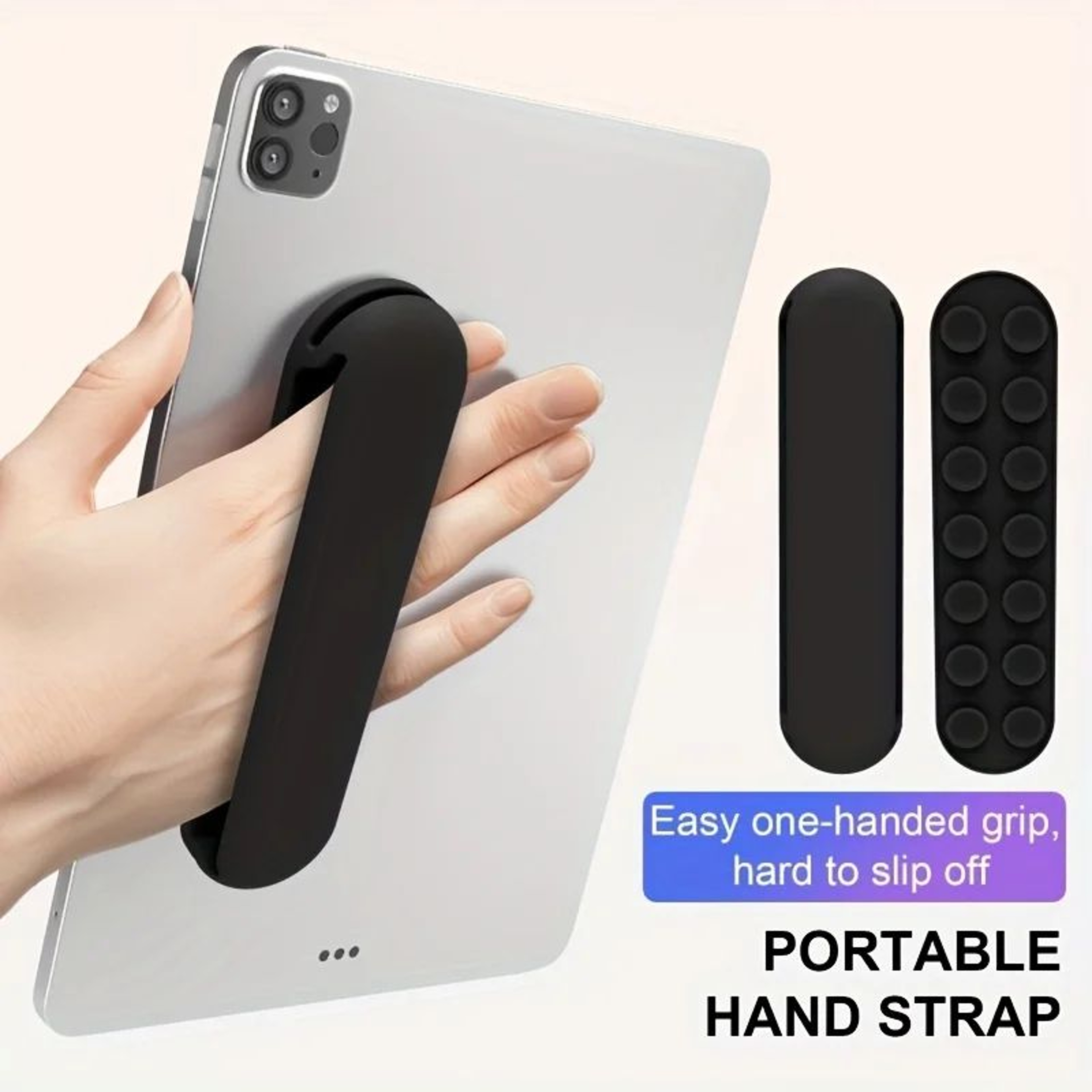 Handheld Tablet  Phone Grip With Arm Strap  NonSlip Wrist Strap For IPhone IPad  Android Devices 0