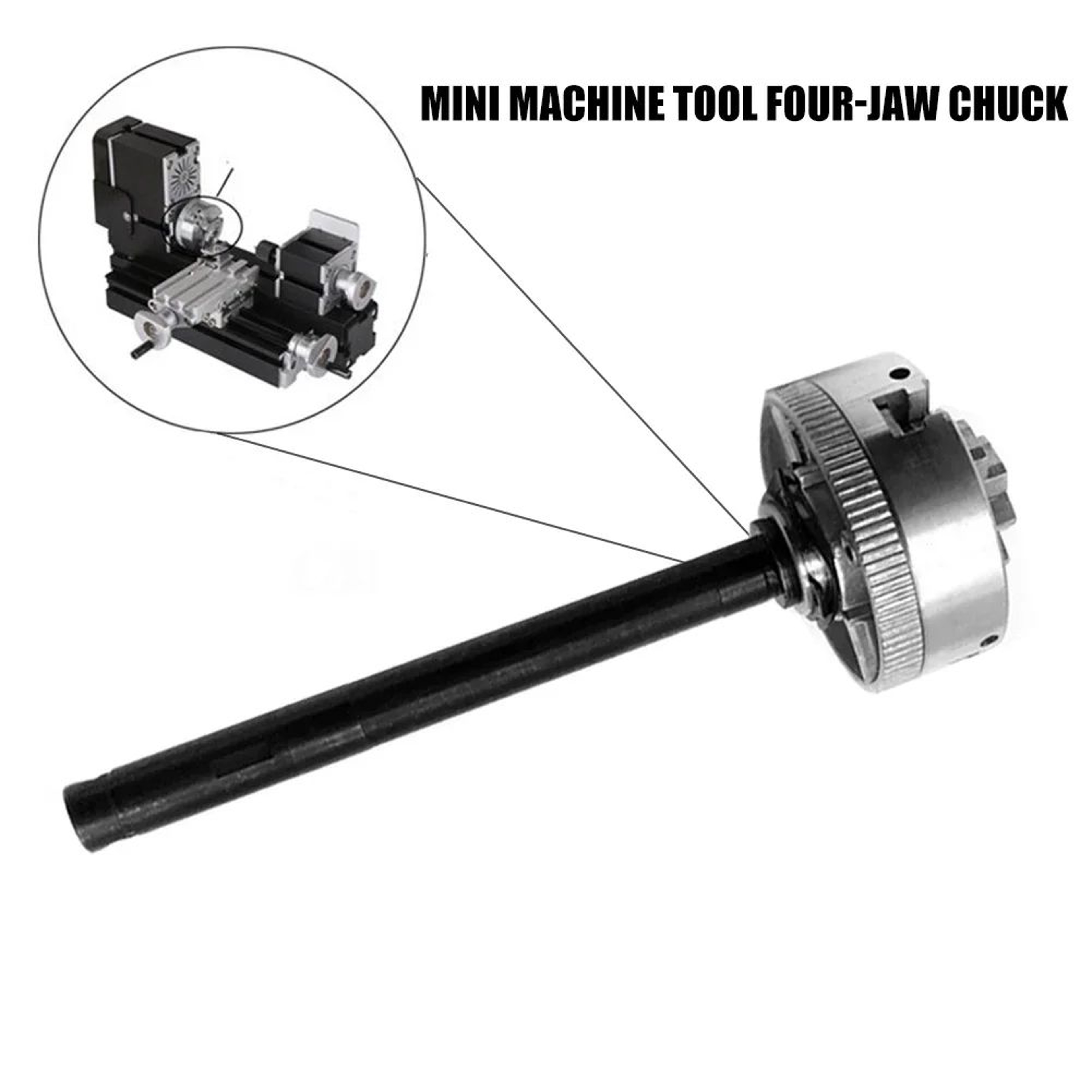 Metal Lathe Chuck Connecting Rod Tool 5