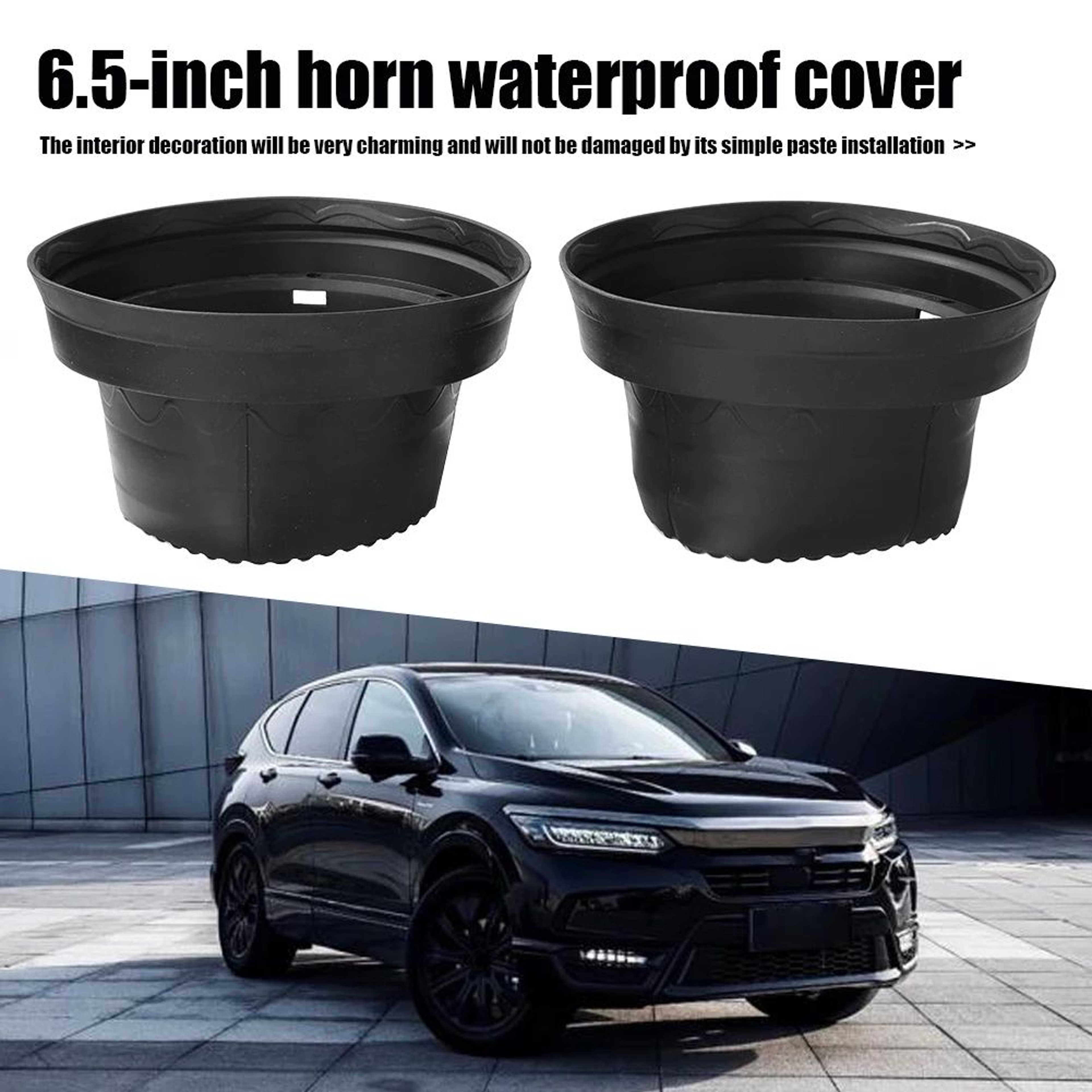 65 Inch Car Speaker Waterproof Covers Set 10