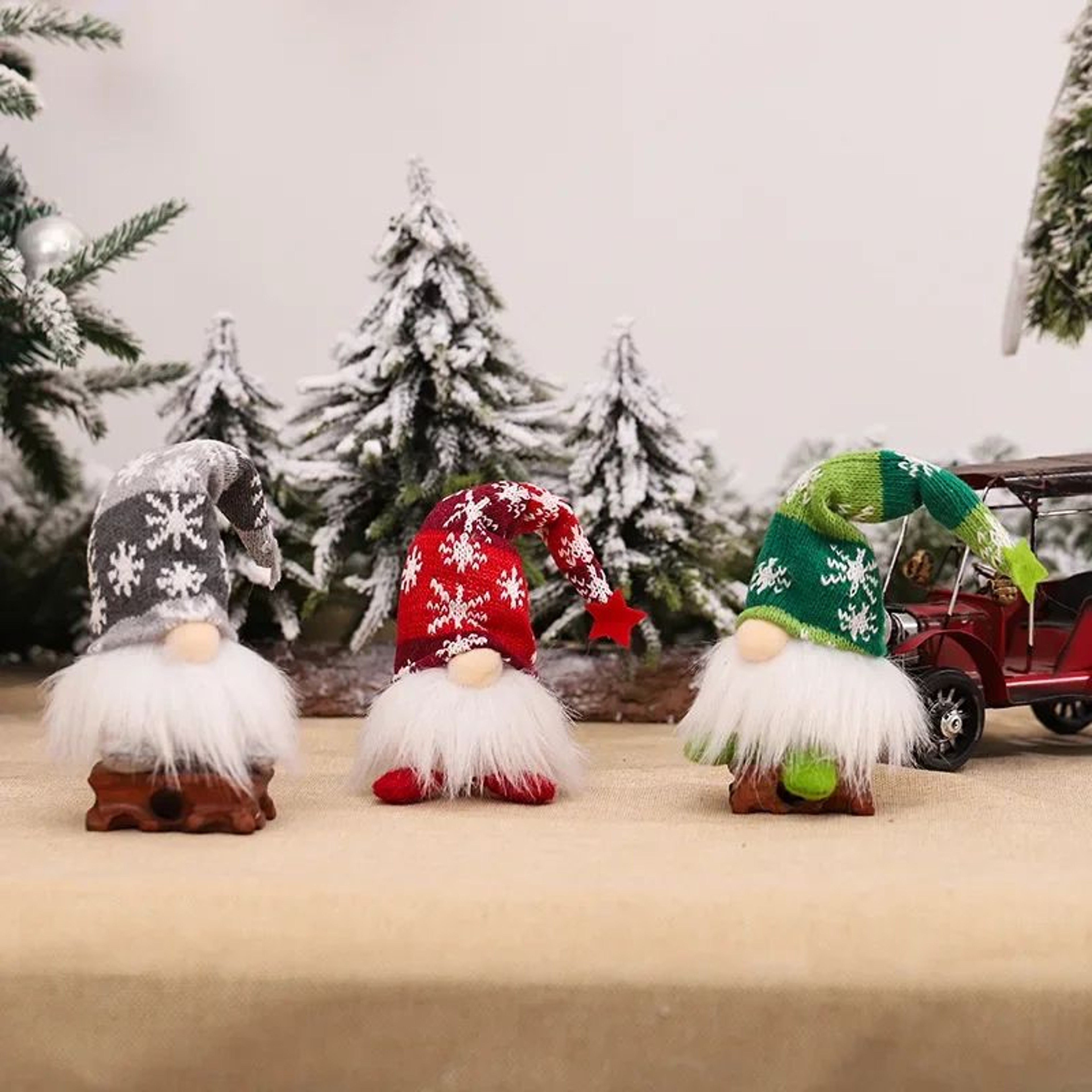 Christmas Gnome LED Night Light Doll 3