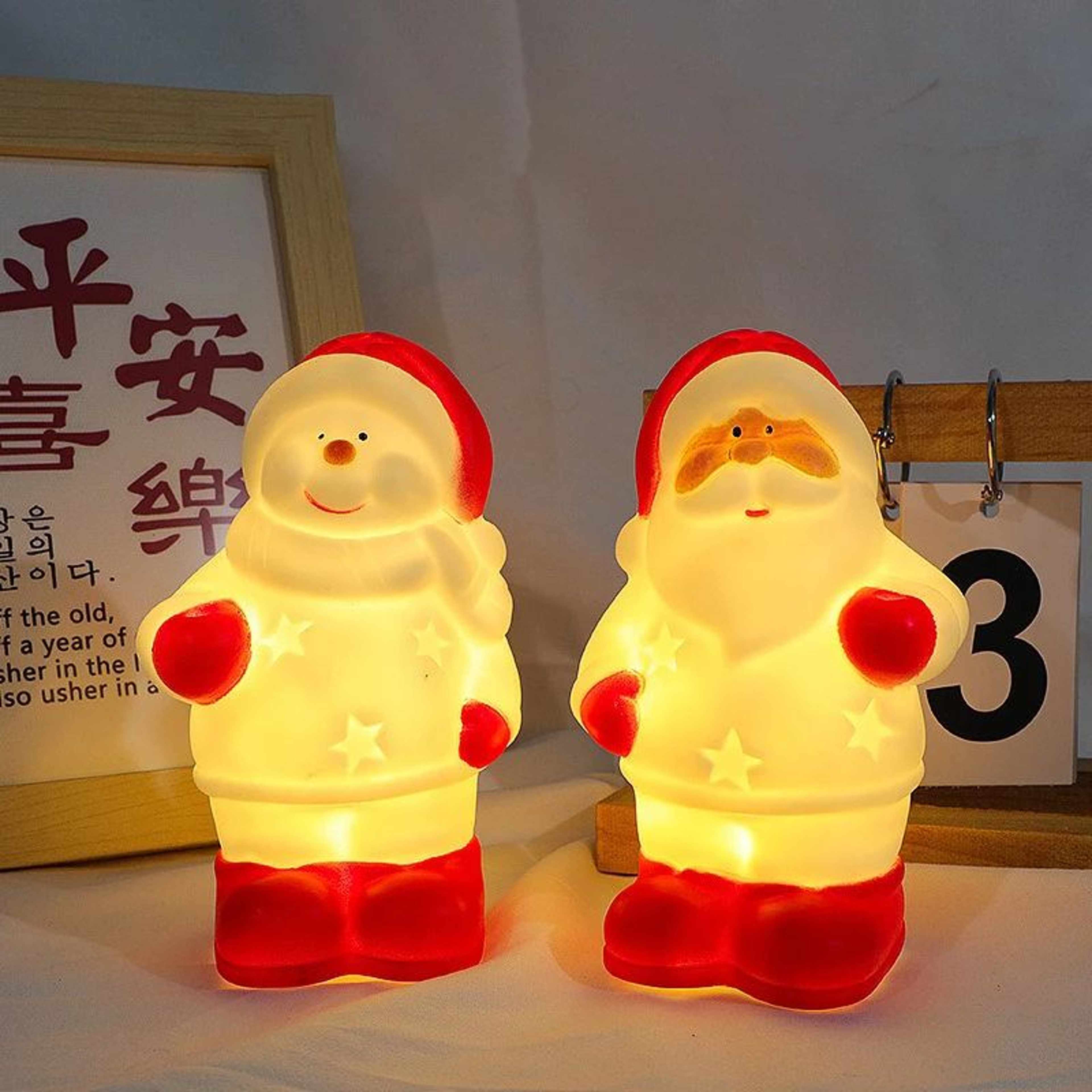 Cute Christmas LED Night Light Lamp 0