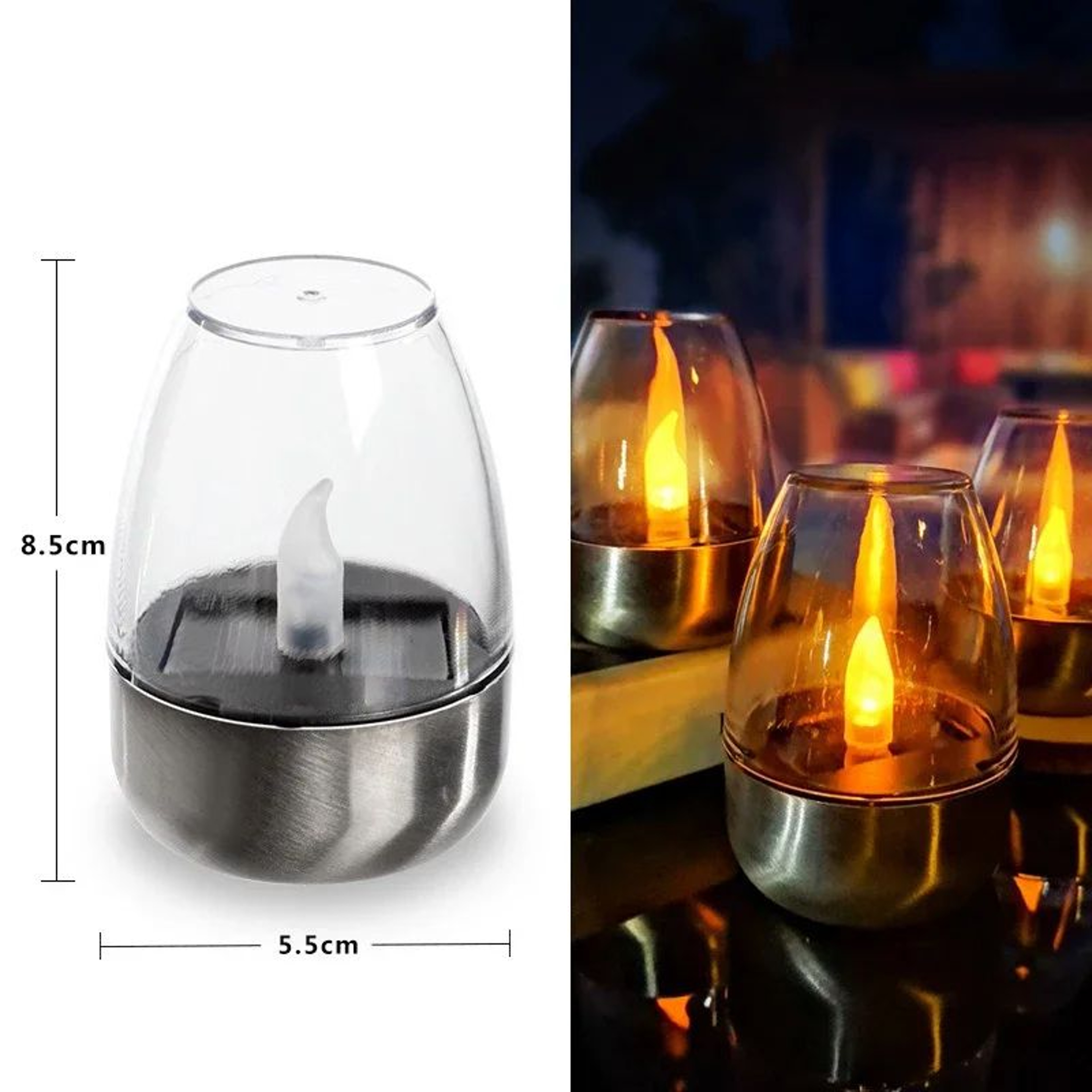 Solar LED Flameless Candle Light 13