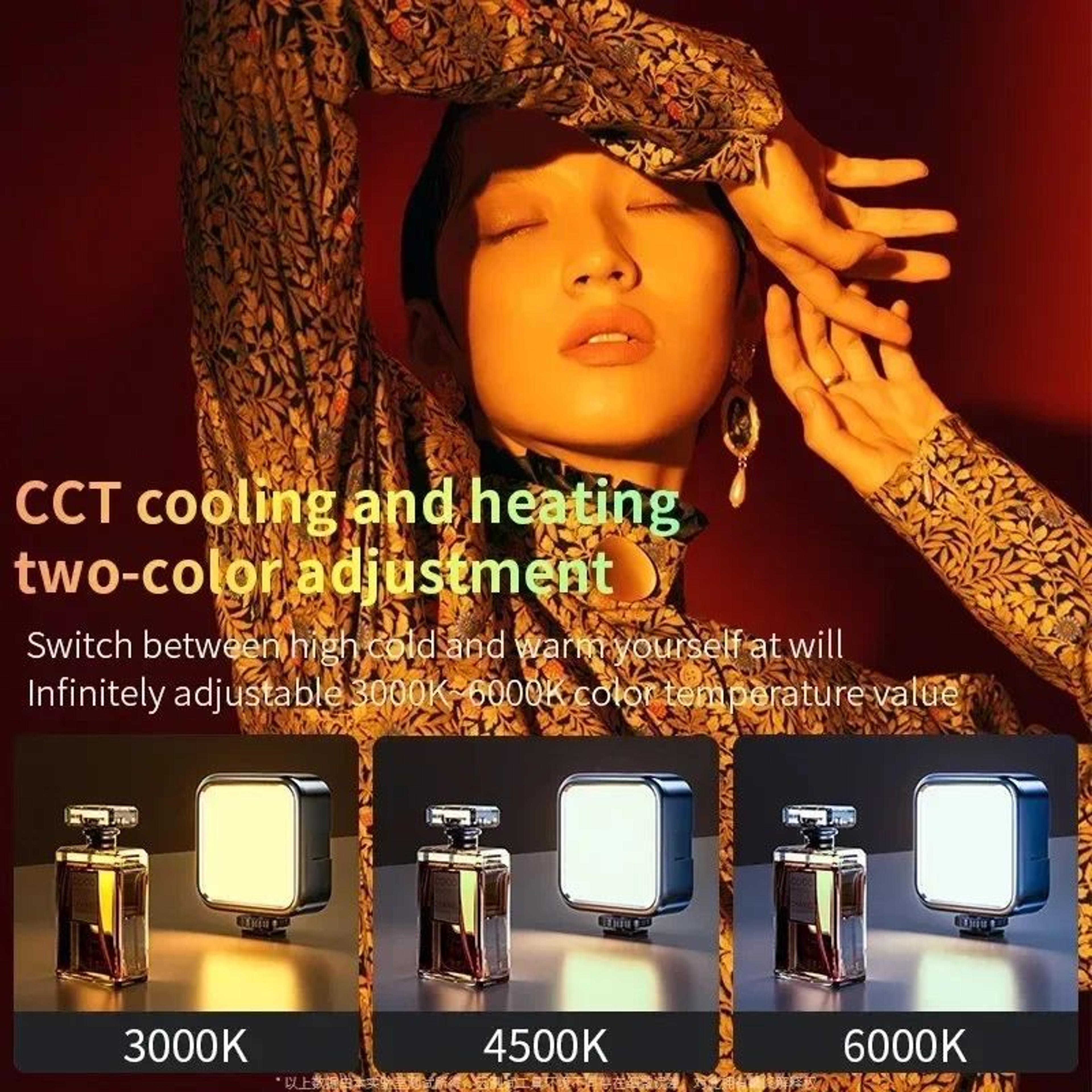 Portable Clip On LED Fill Light 4