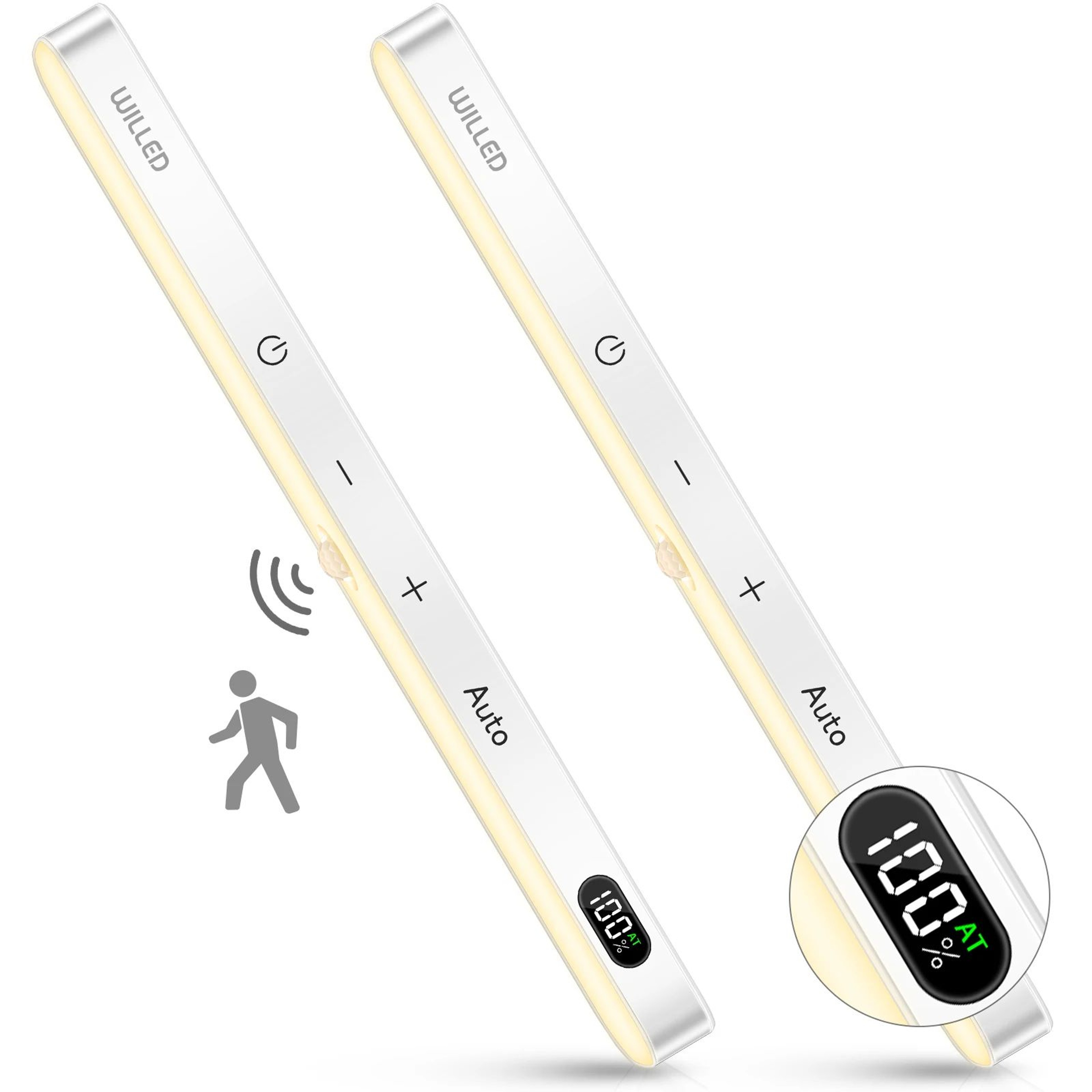 Rechargeable LED Cabinet Light Bar 12