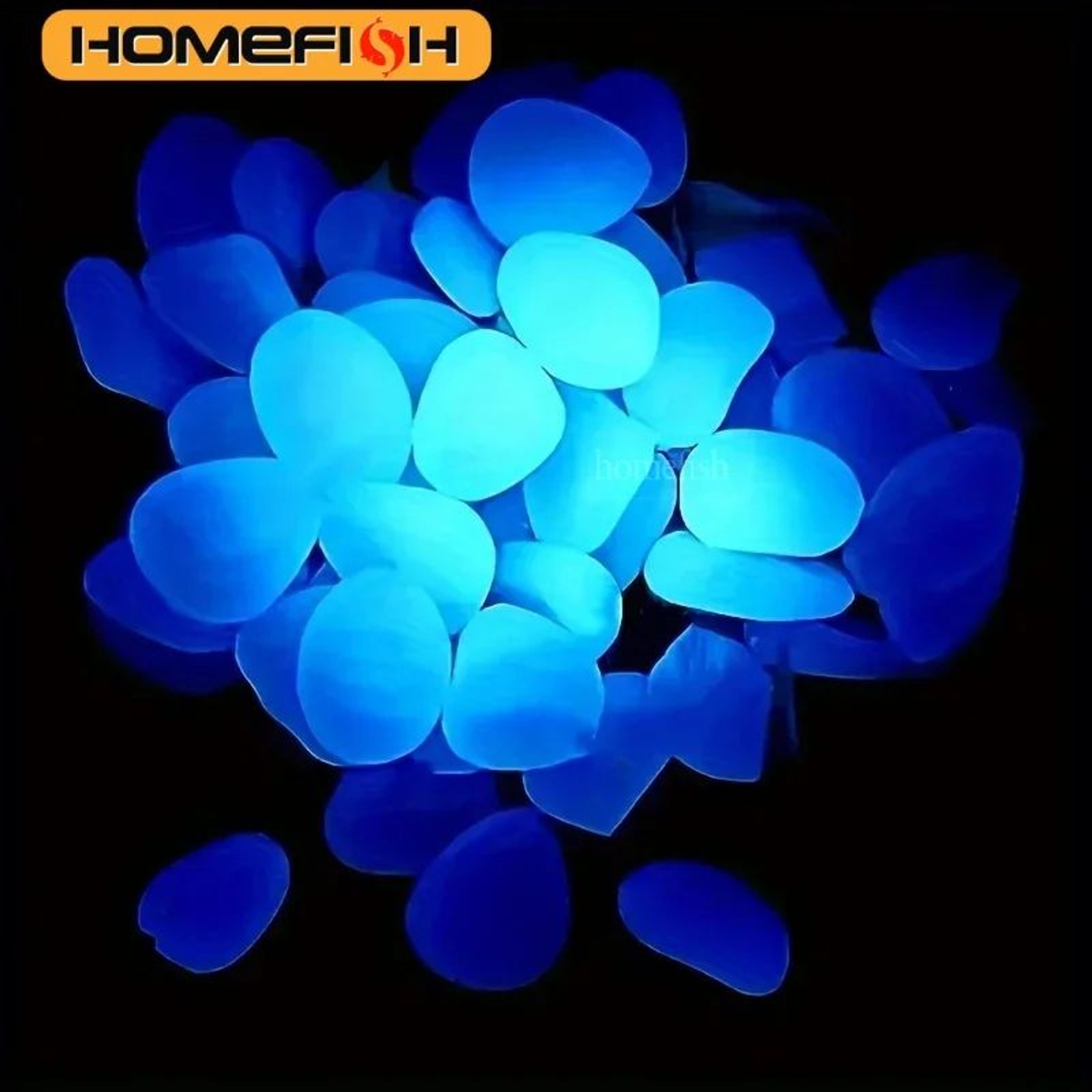 Glow In The Dark Garden Pebbles 5