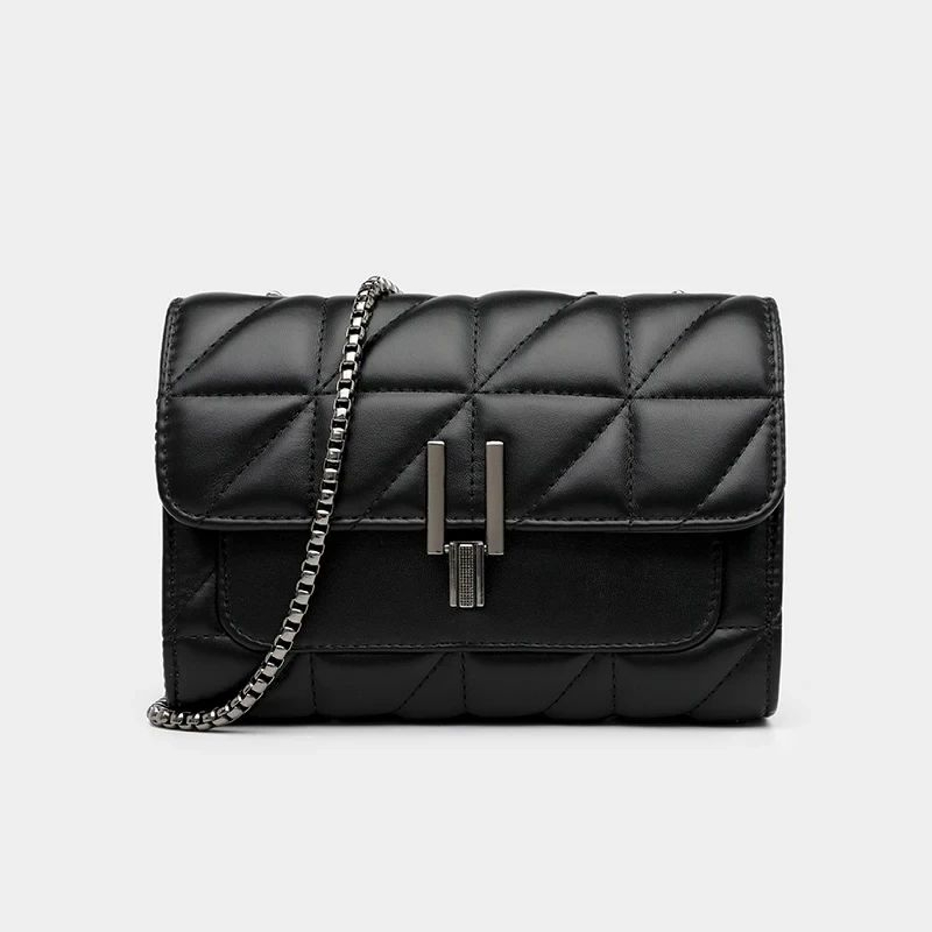 Women Quilted Chain Crossbody Bag 5