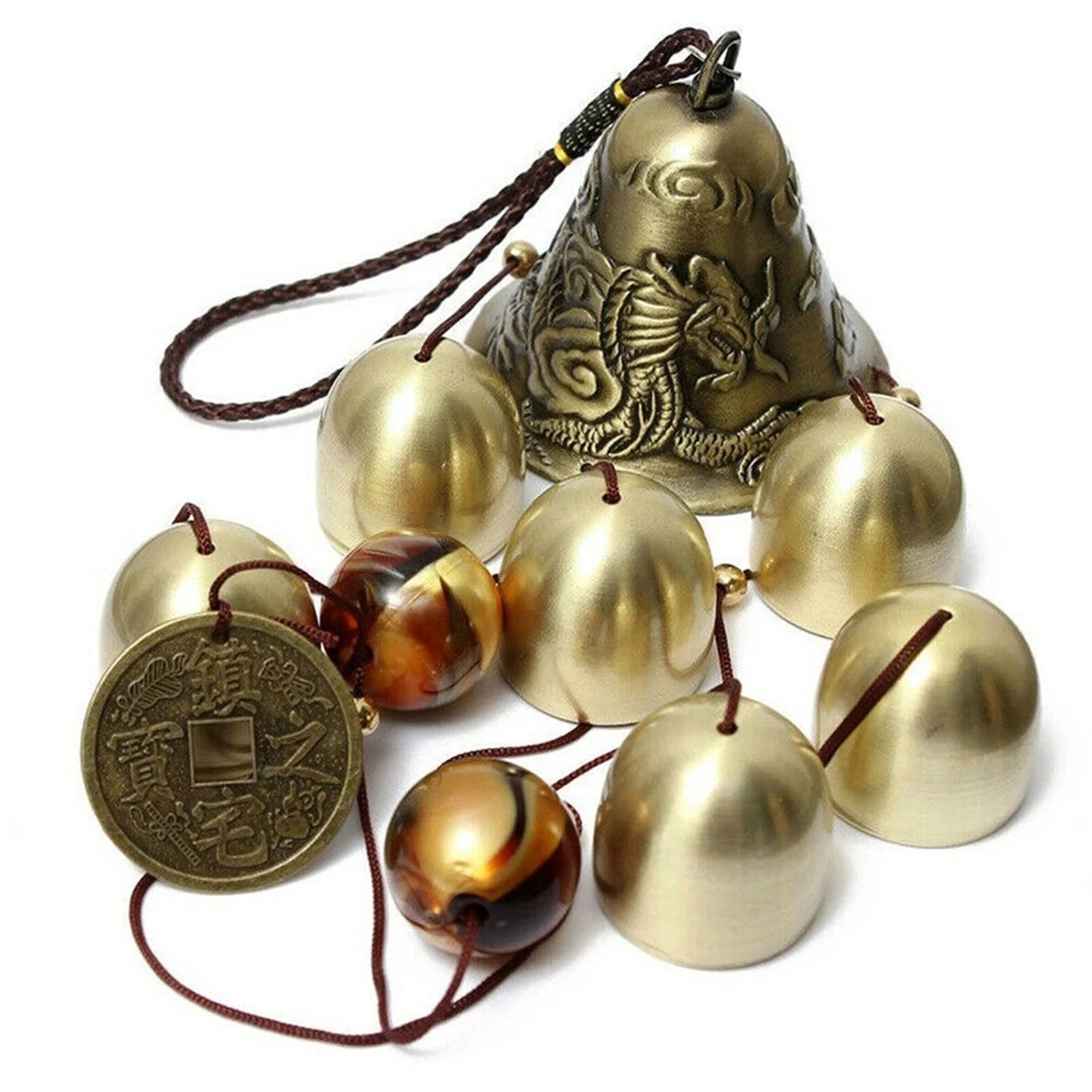 Copper Bell Outdoor Wind Chimes 2