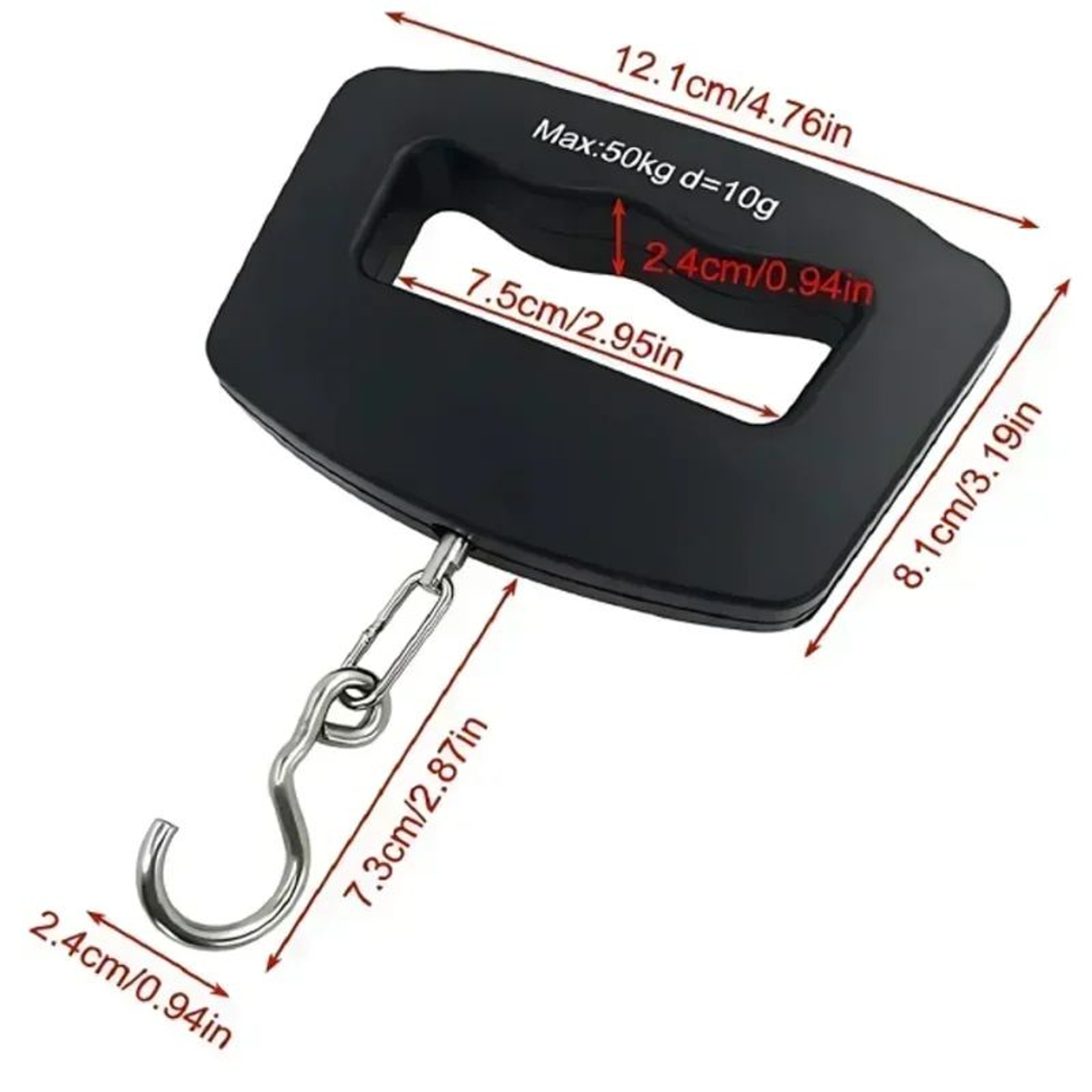 Digital Portable Luggage Hanging Scale 12