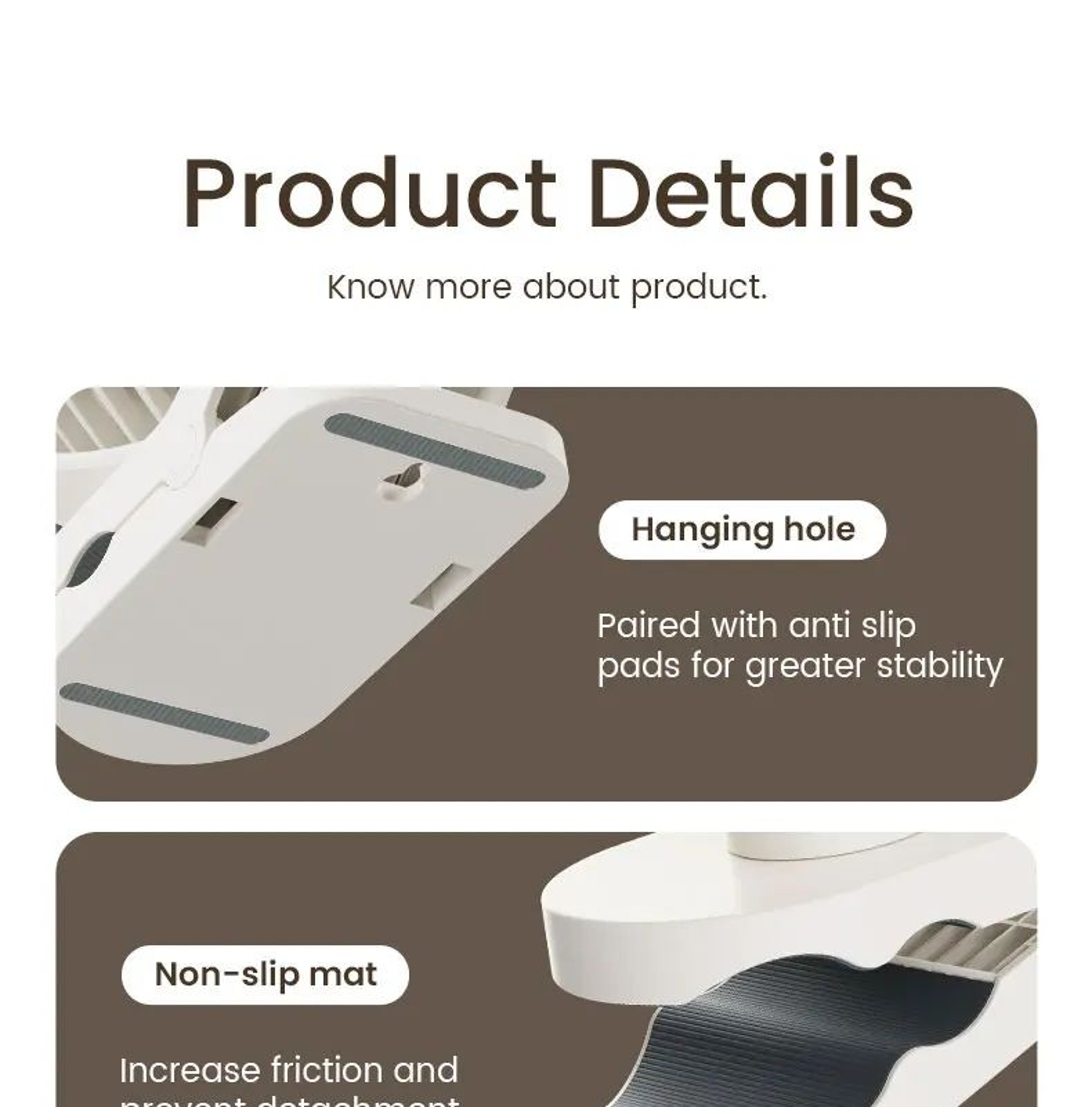 Wall Mounted Rechargeable Clip On Silent Fan 18
