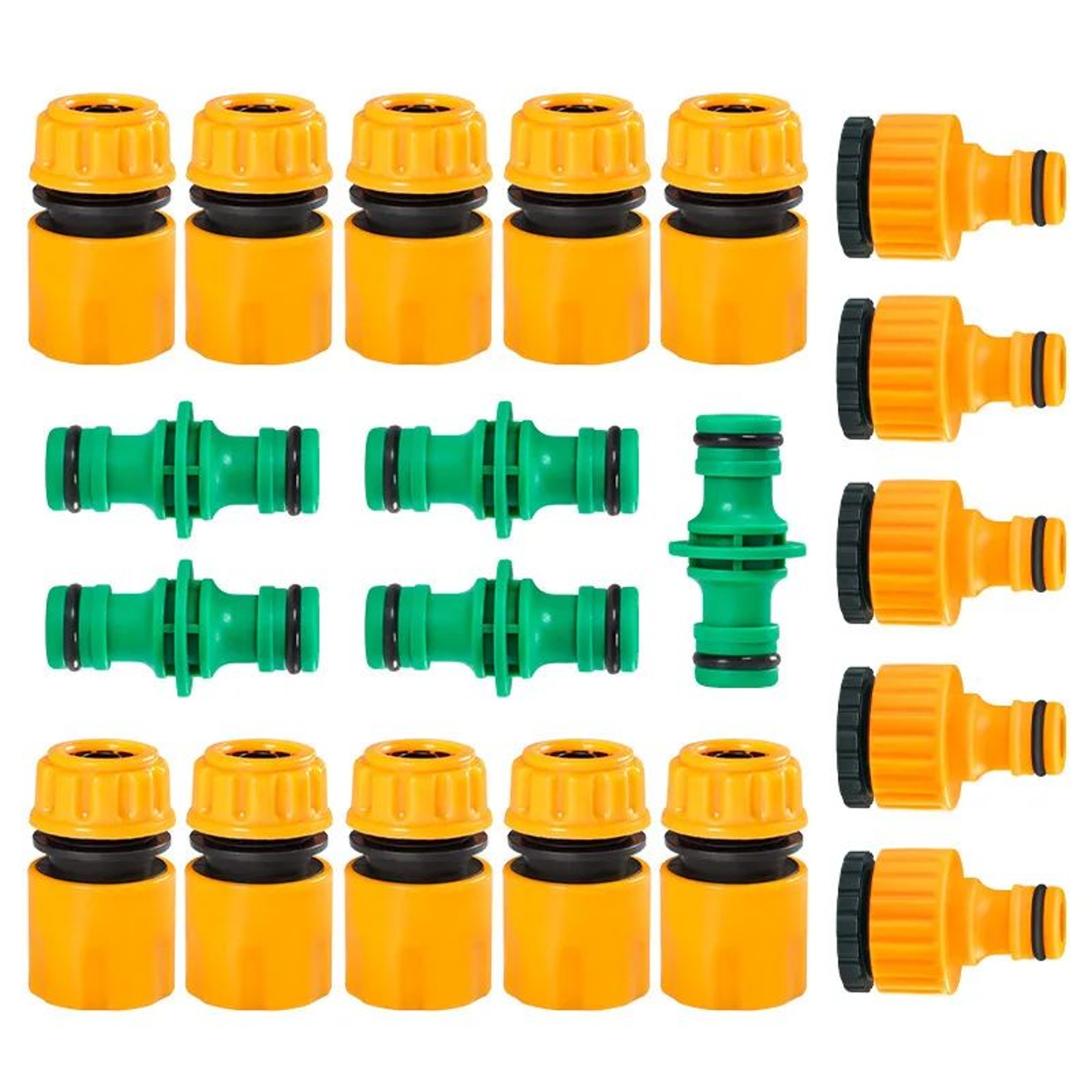 Garden Hose Quick Connector Double Male Adapter 12