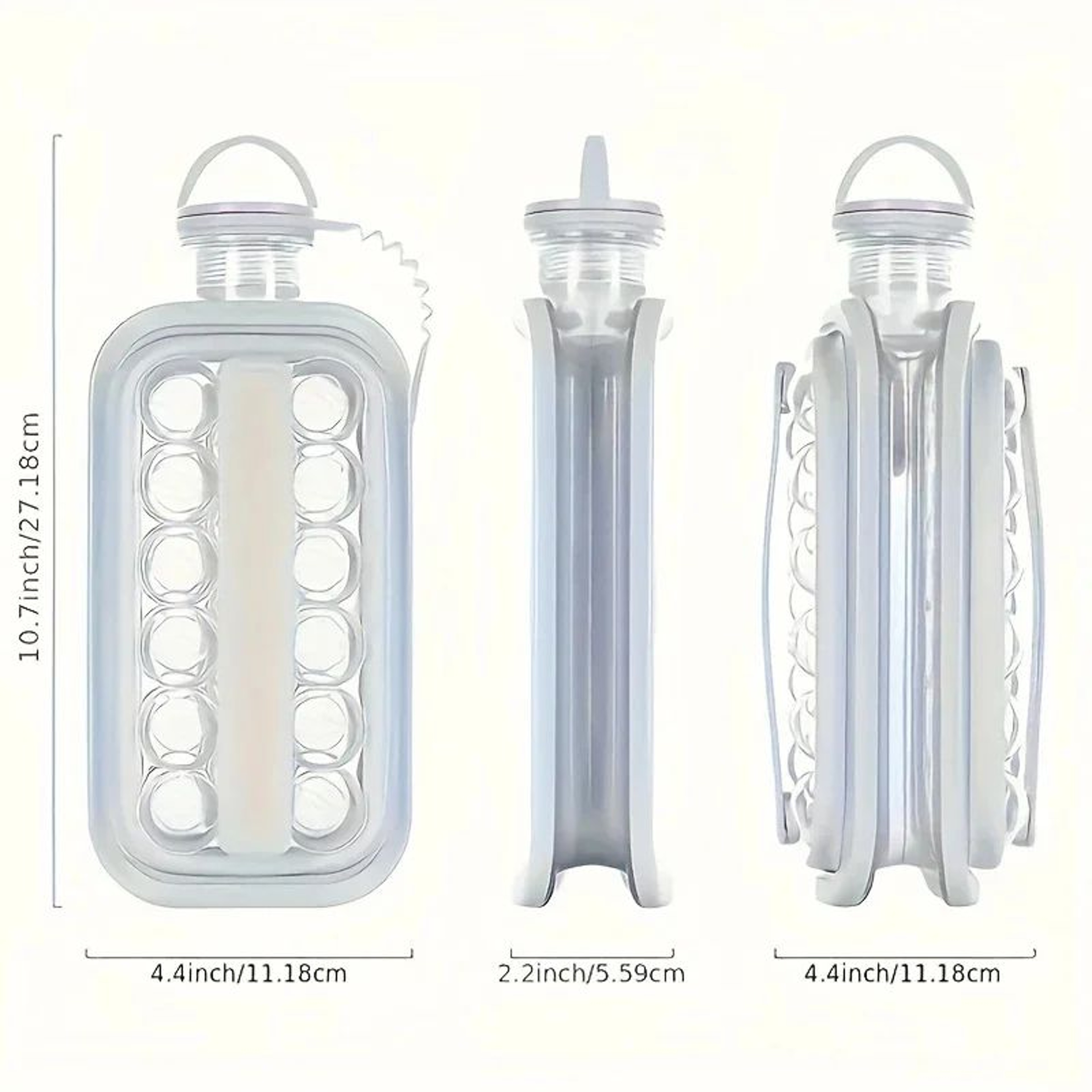 Portable Silicone Ice Making Mold Pitcher 3