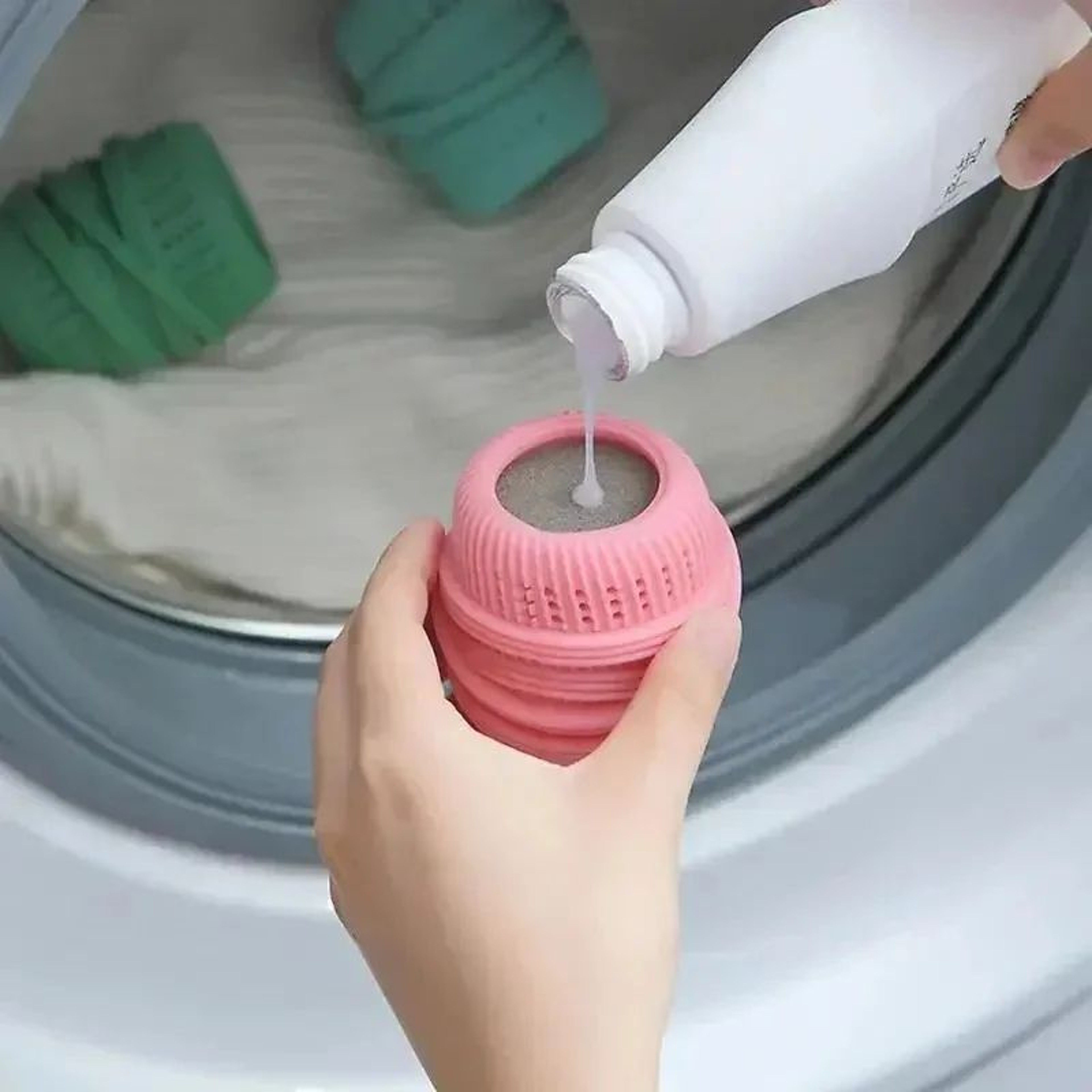 Silicone Laundry Liquid Storage Ball Set 1