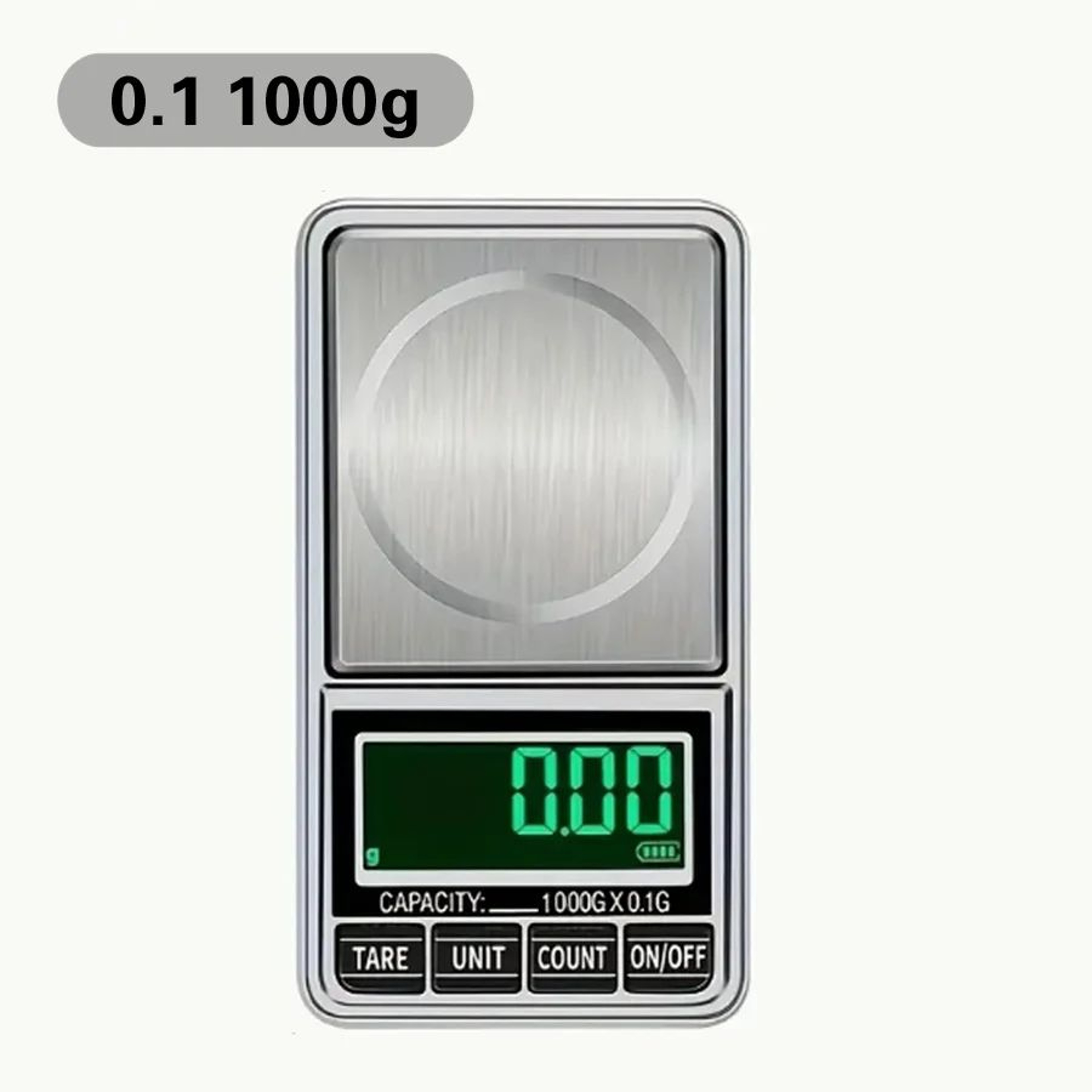 Rechargeable Mini Pocket Jewelry Scale 11
