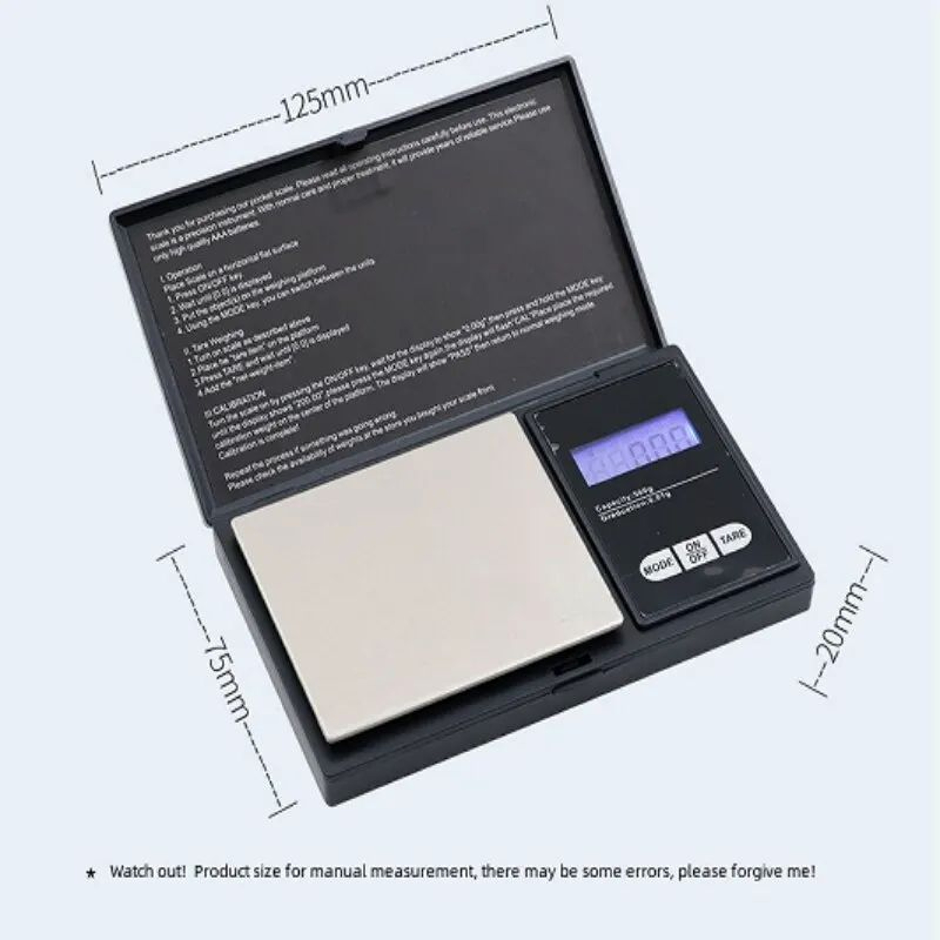 Mini Digital Pocket Jewelry Scale 4