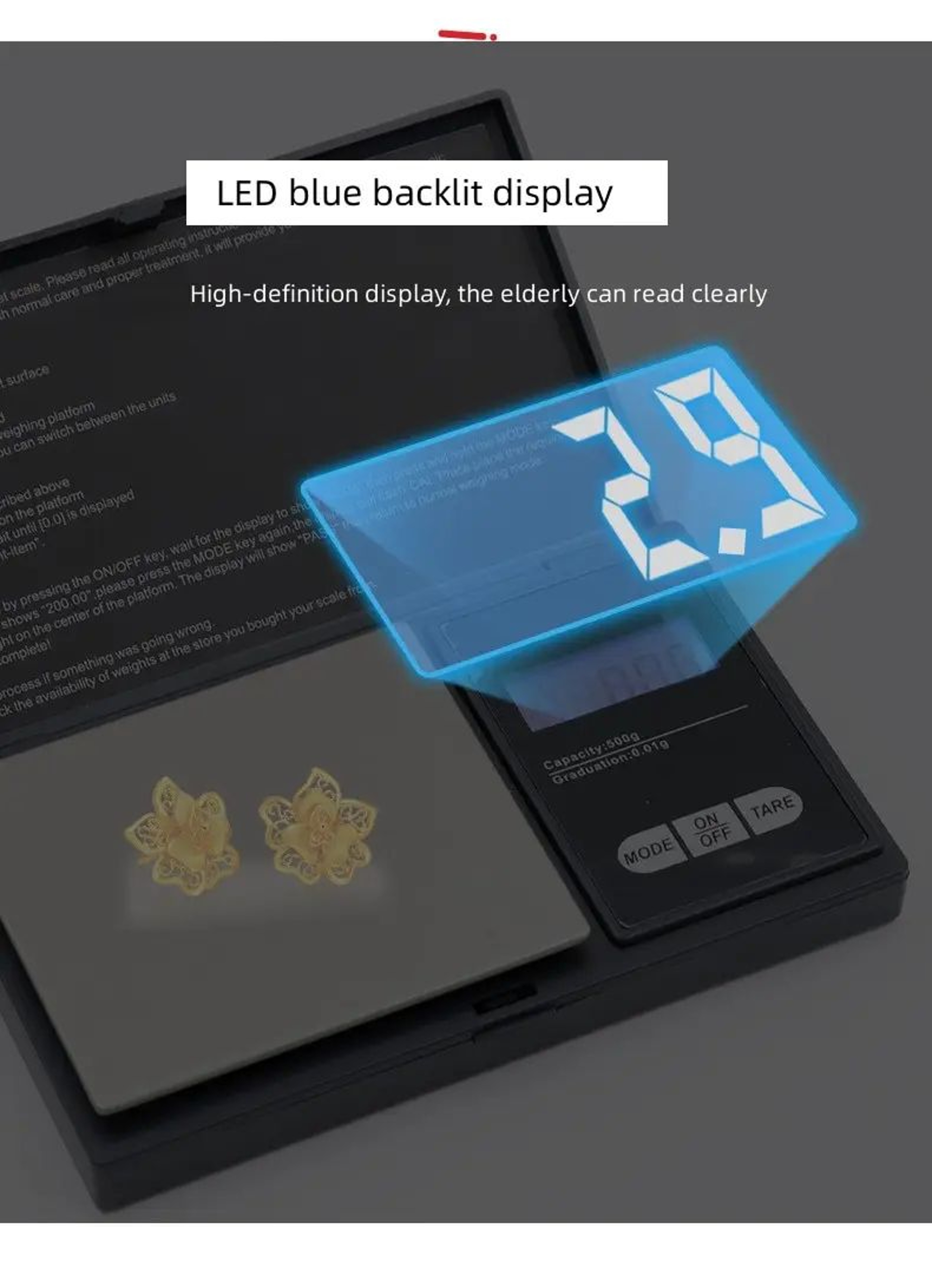 Mini Digital Pocket Jewelry Scale 13