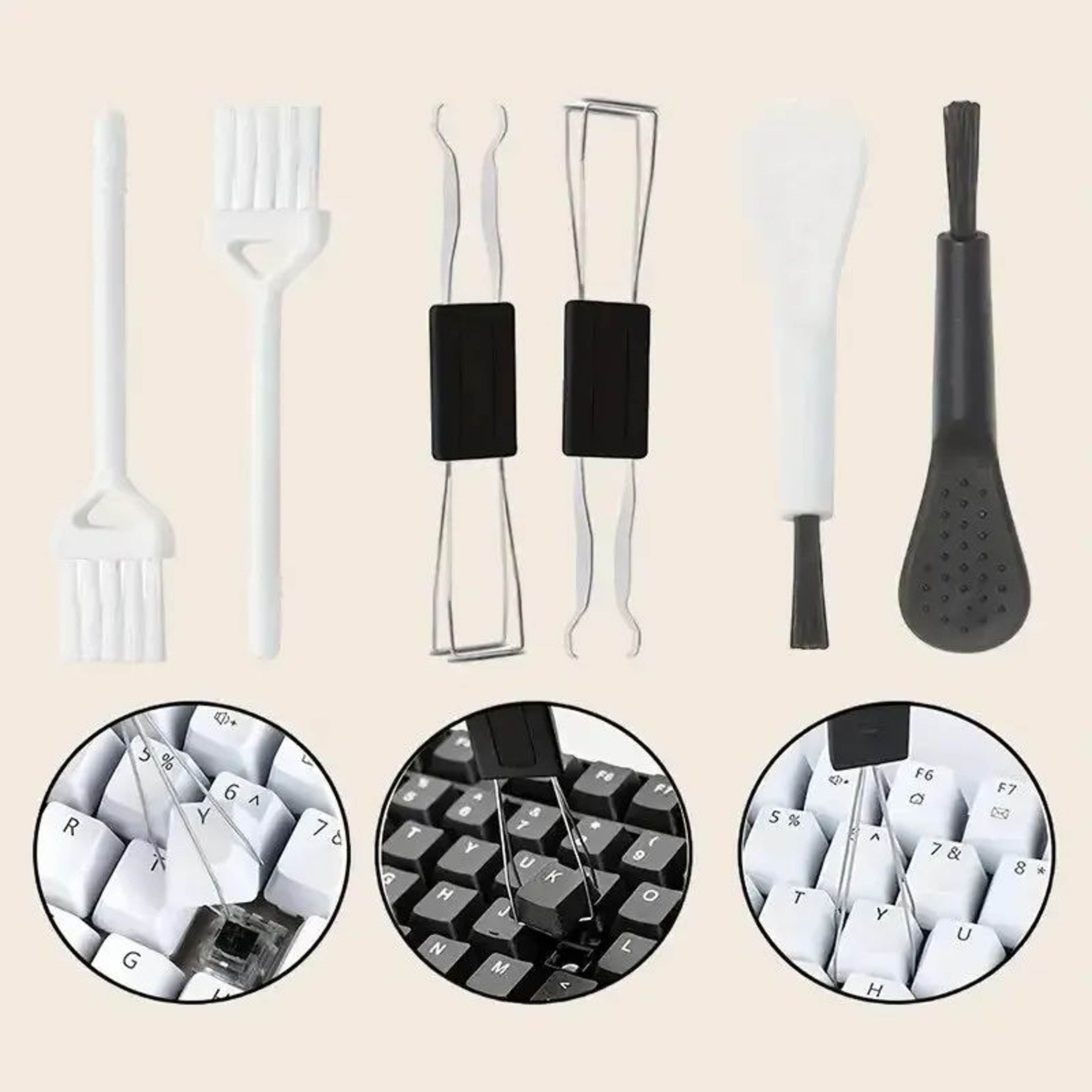 2 In 1 Keyboard Keycap Puller Tool 11