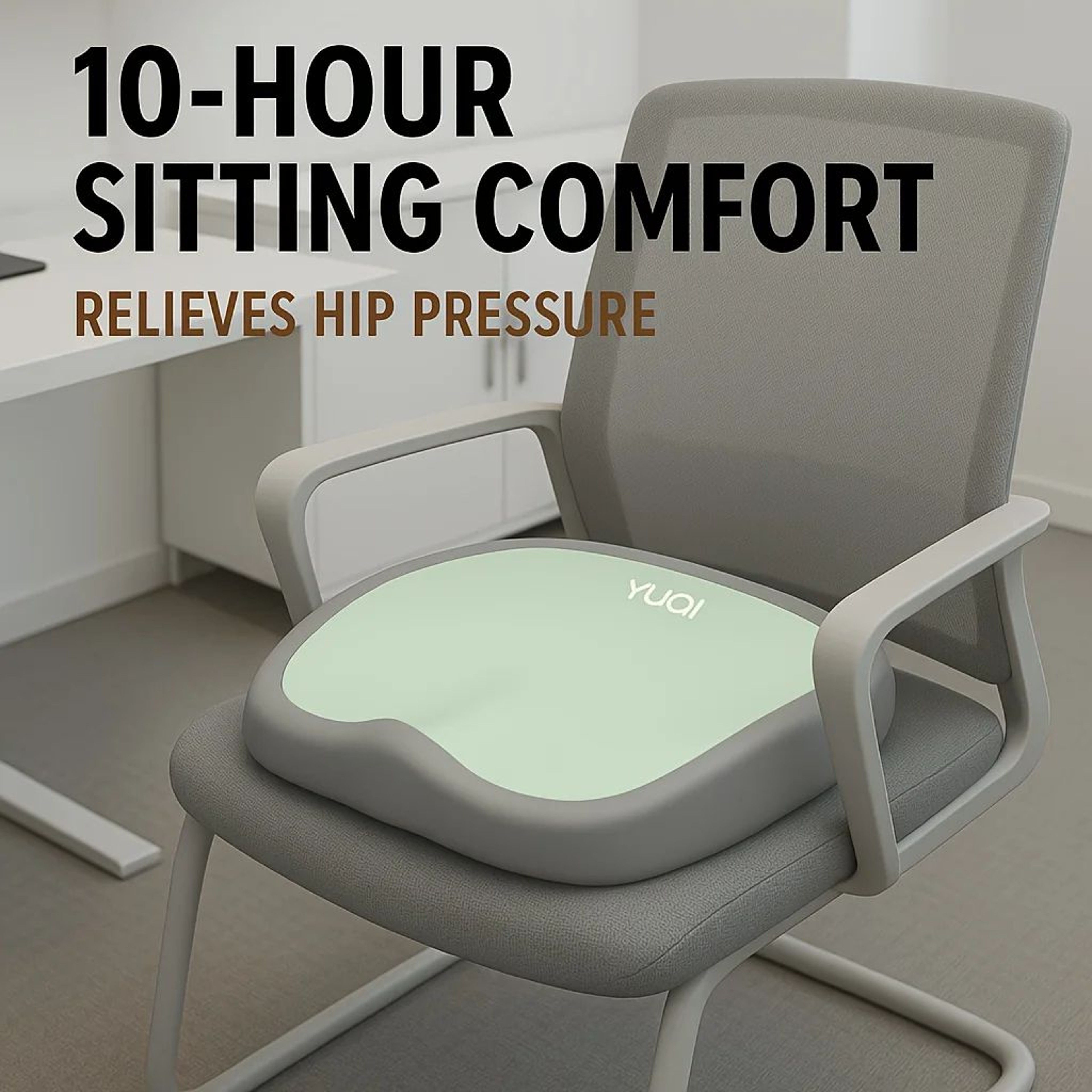 Ergonomic Memory Foam Office Chair Cushion 0