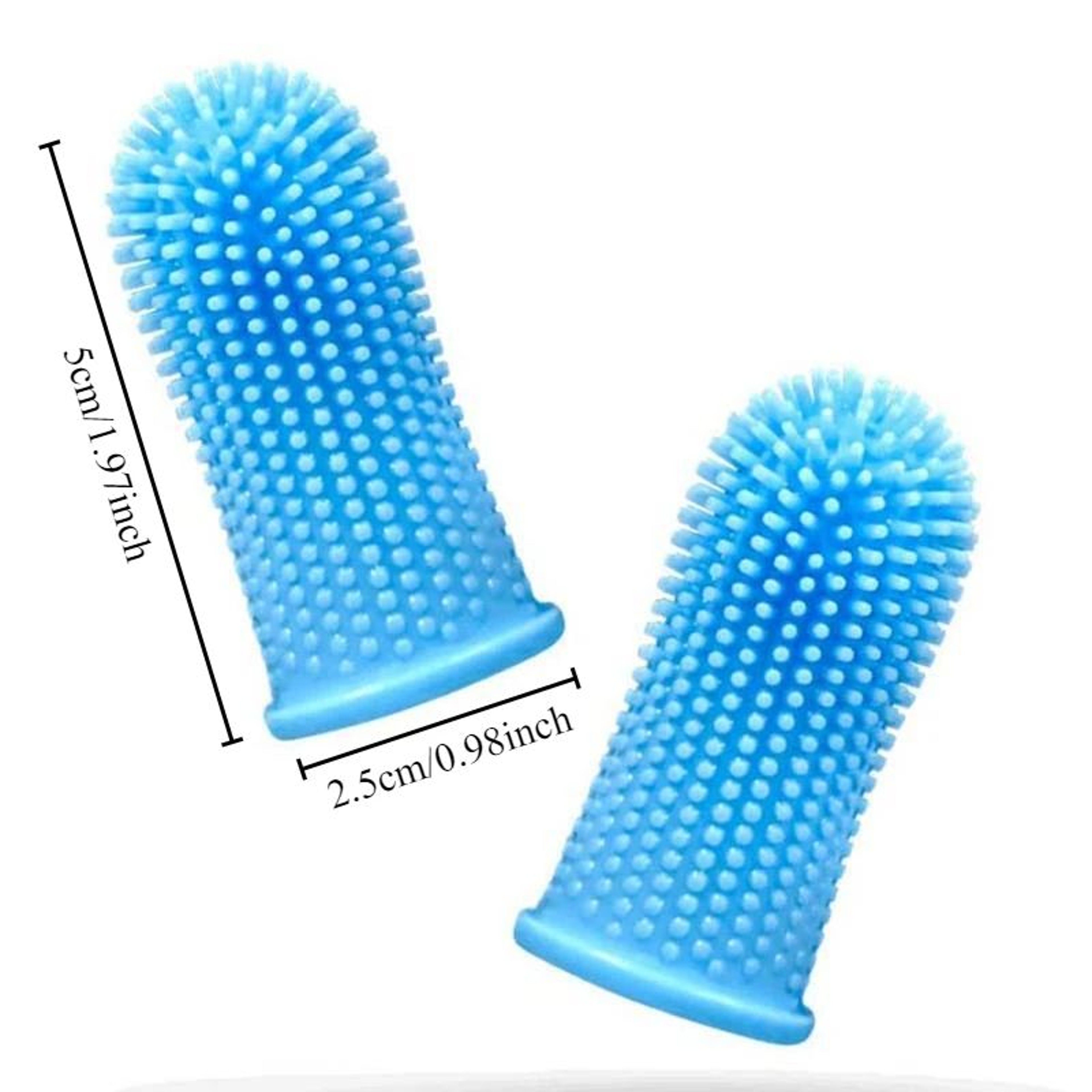 Soft Silicone Pet Finger Toothbrush 5