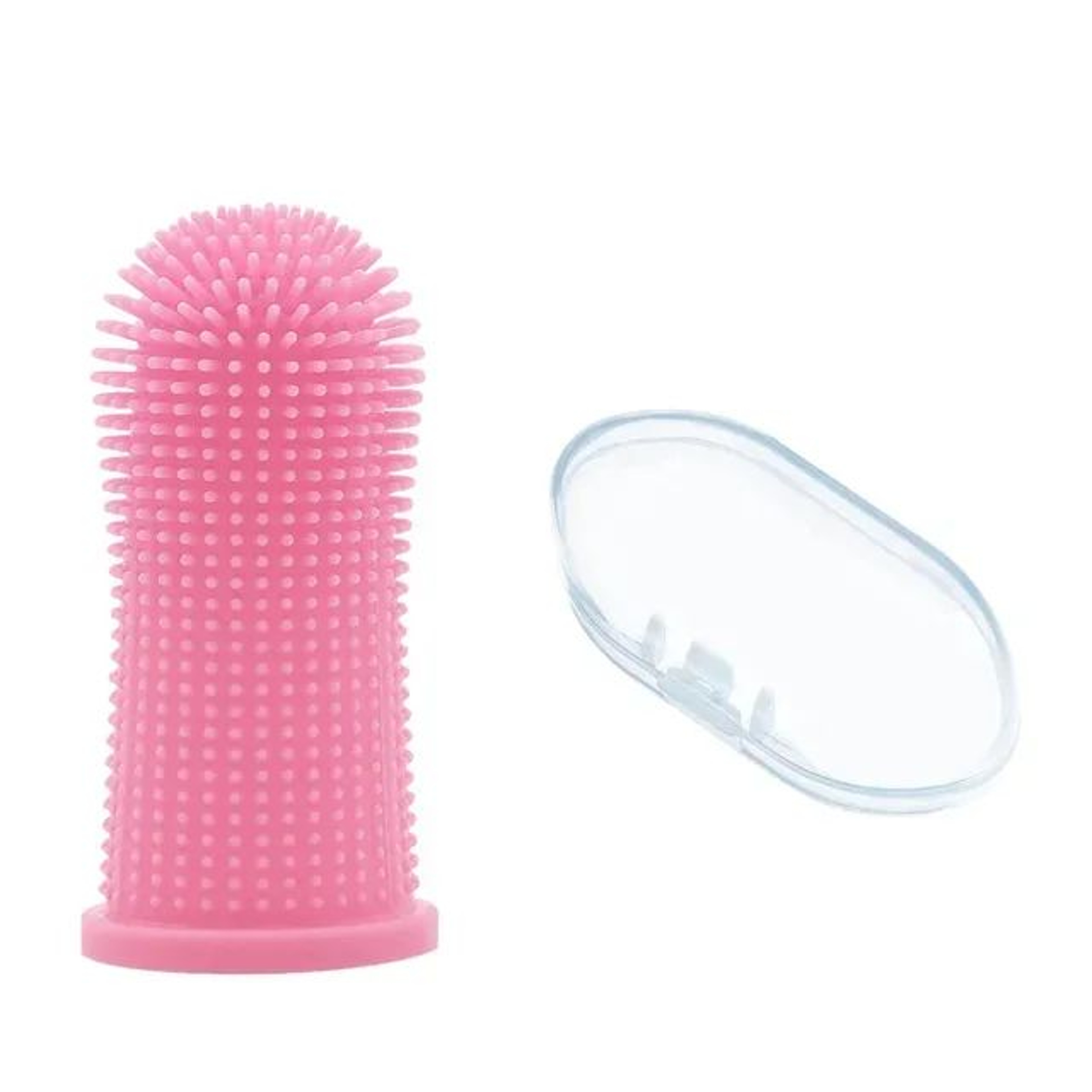 Soft Silicone Pet Finger Toothbrush 7