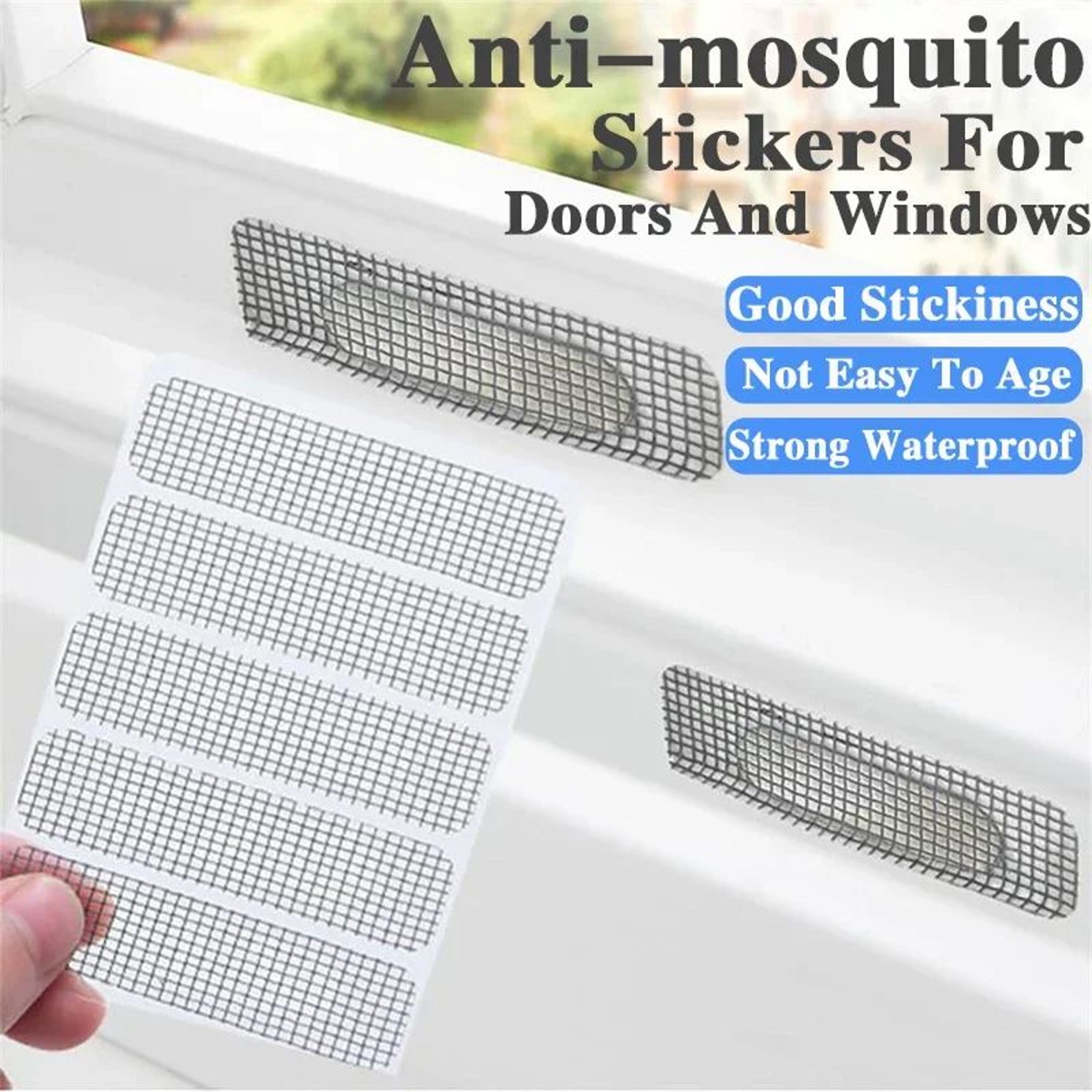 Invisible Window Screen Repair Patch 0