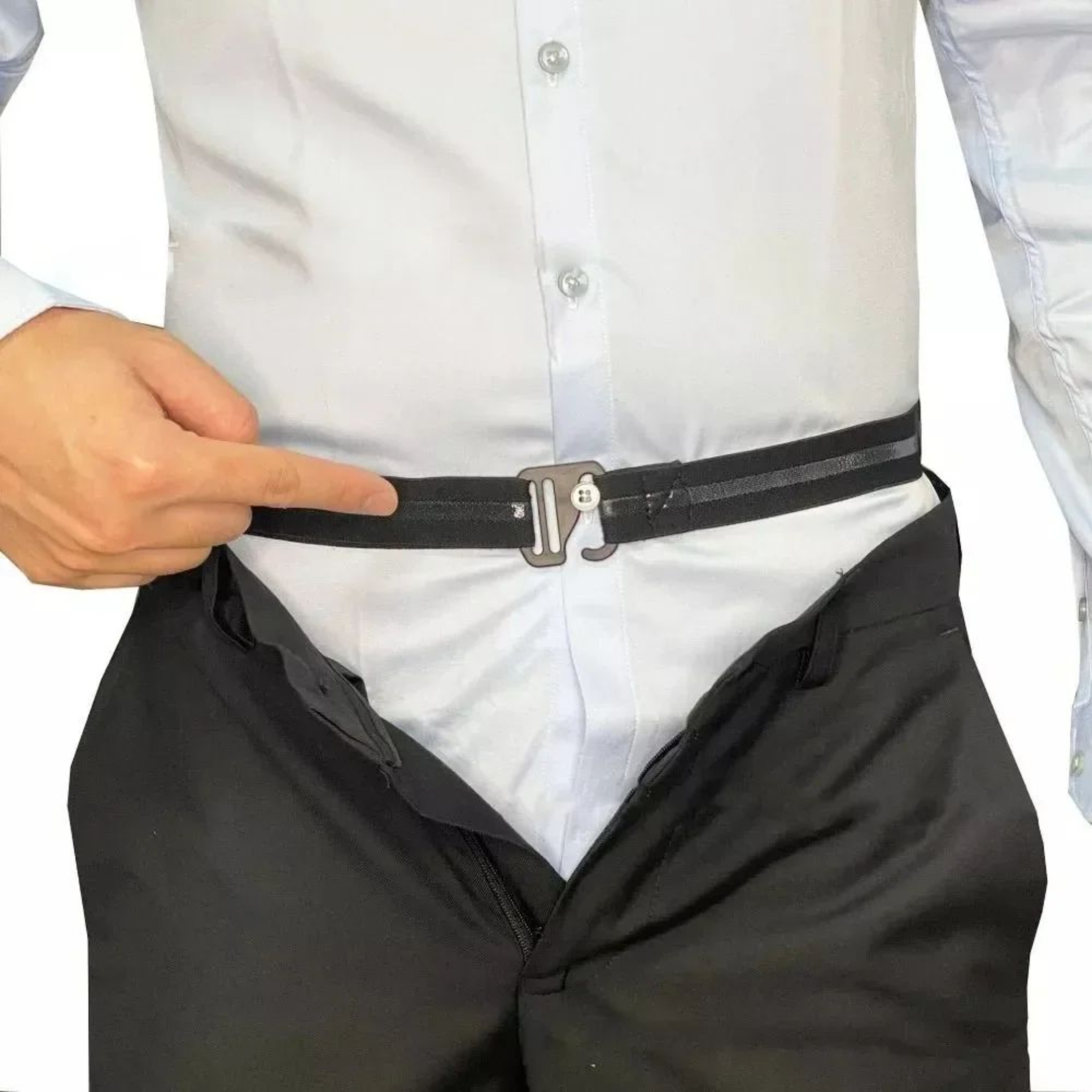 Mens Adjustable Anti Slip Shirt Stays 6
