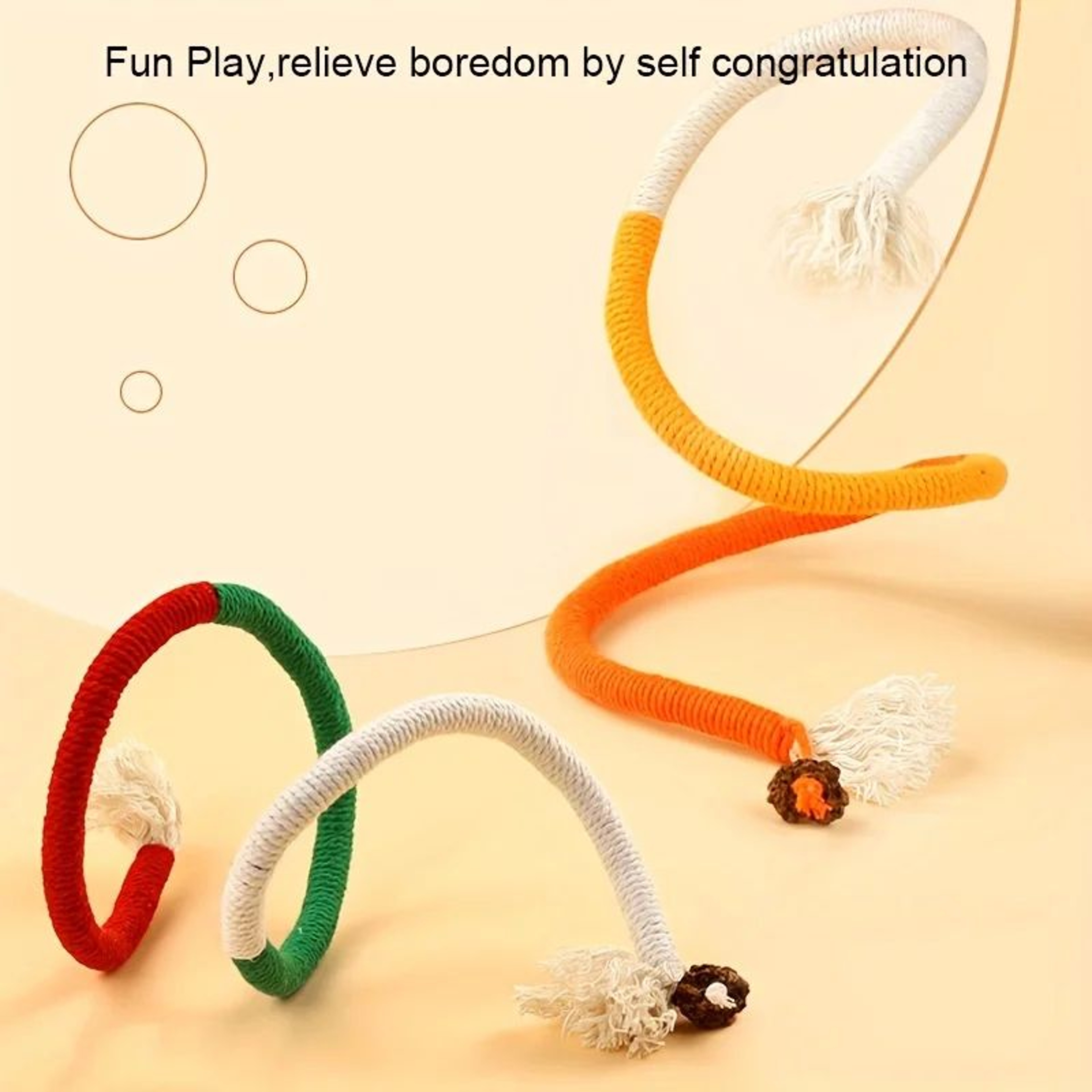 Durable Cat Teething Rope Toy 10