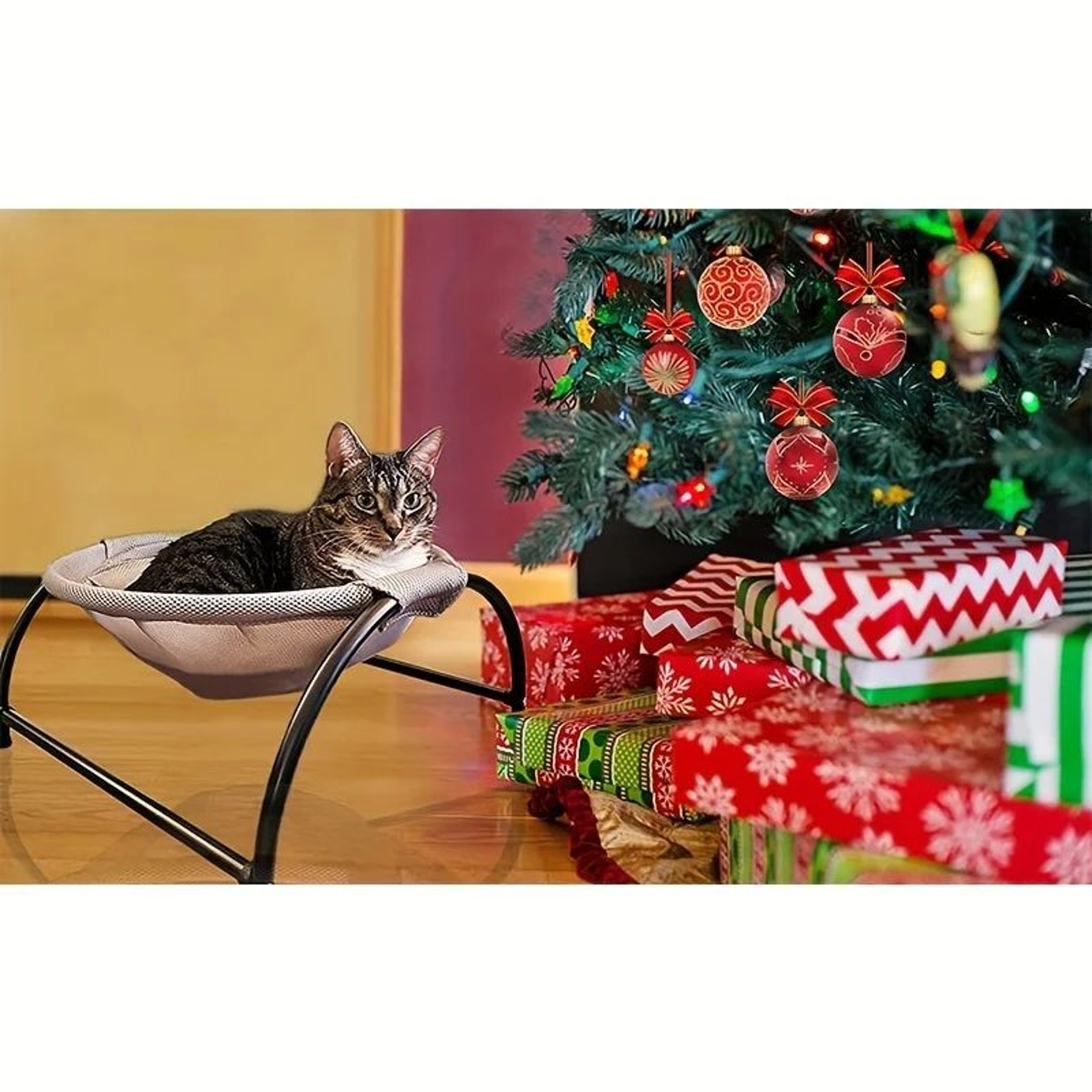 Breathable Cooling Cat Hammock Bed 15