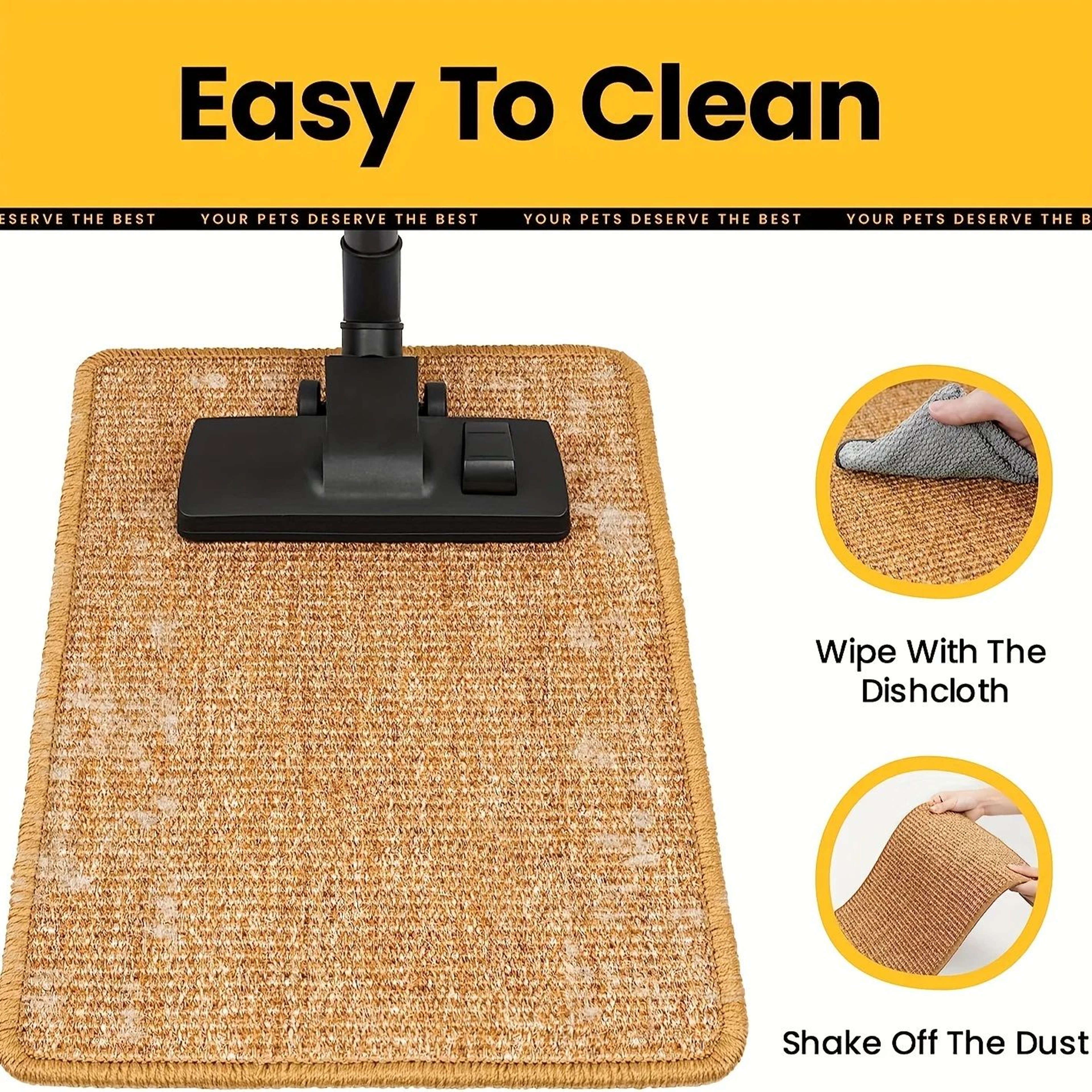 Natural Sisal Cat Scratching Mat 4