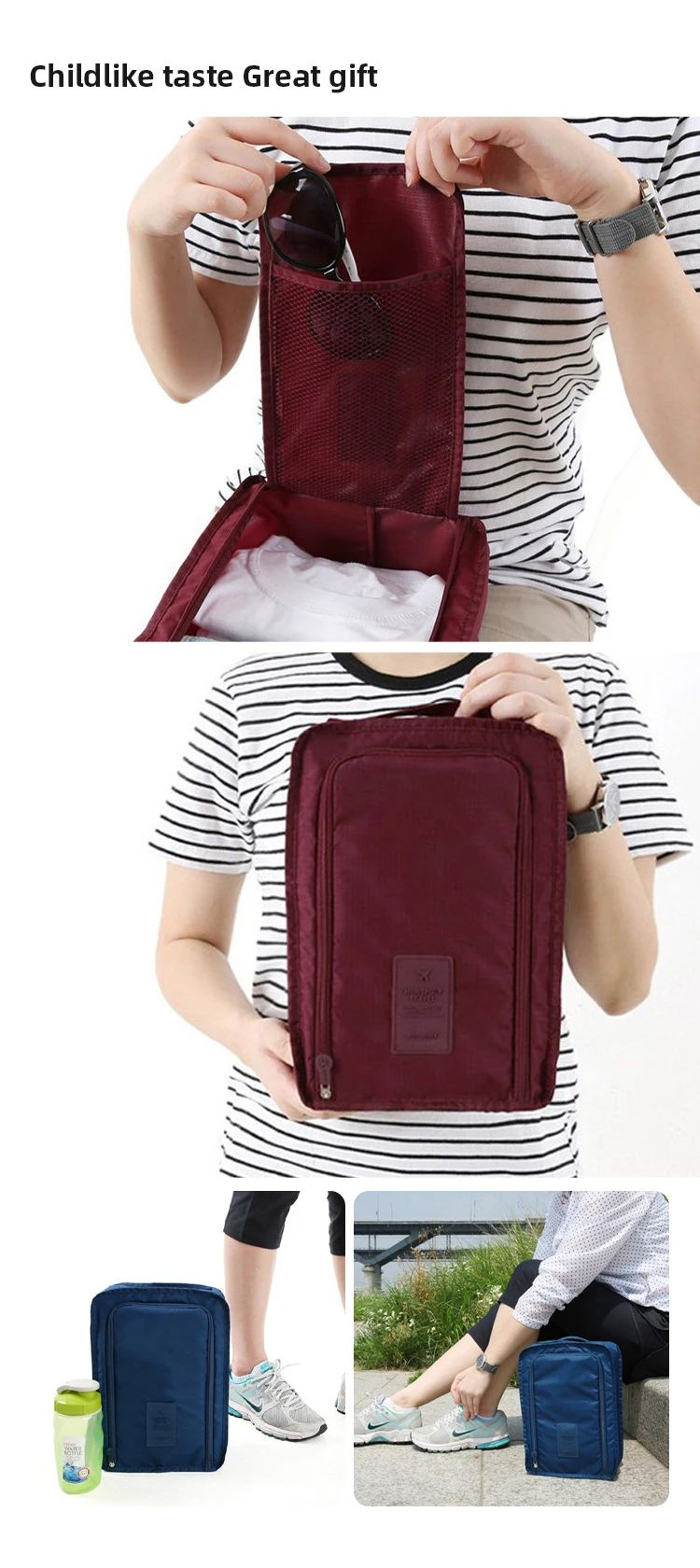 Portable Waterproof Shoe Storage Bag 10
