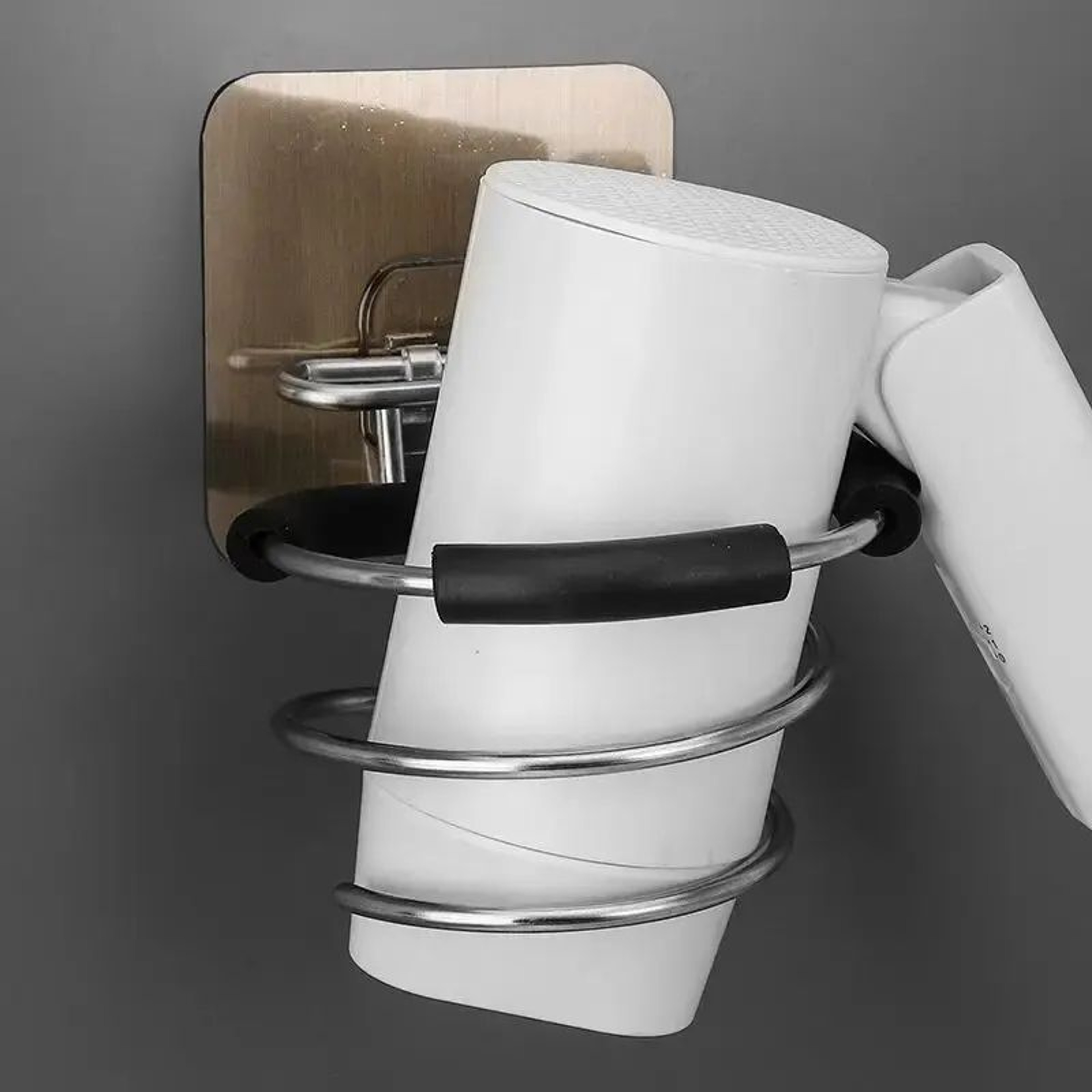 Wall Mounted Hair Dryer Holder 3