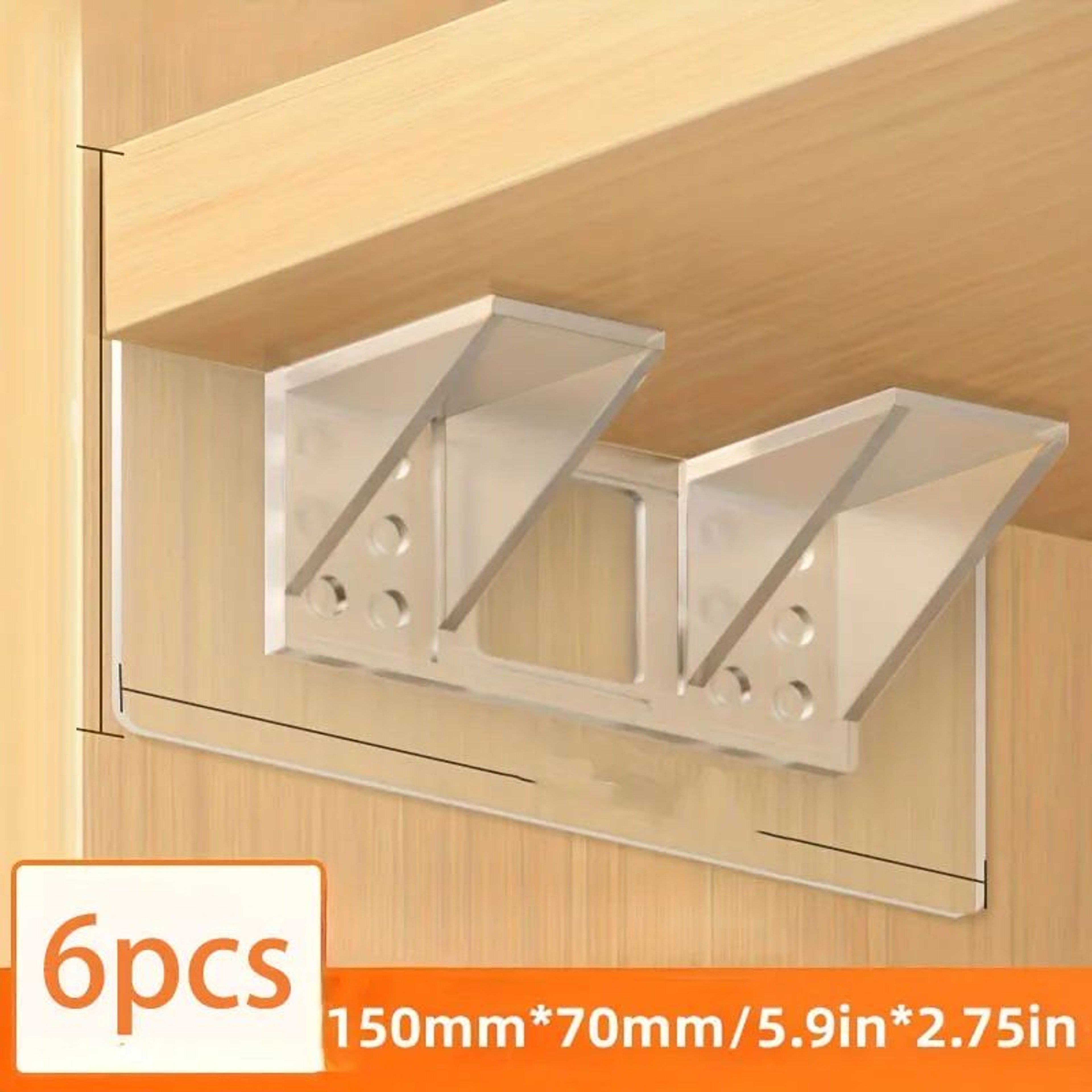 Self Adhesive Shelf Support Clips 11